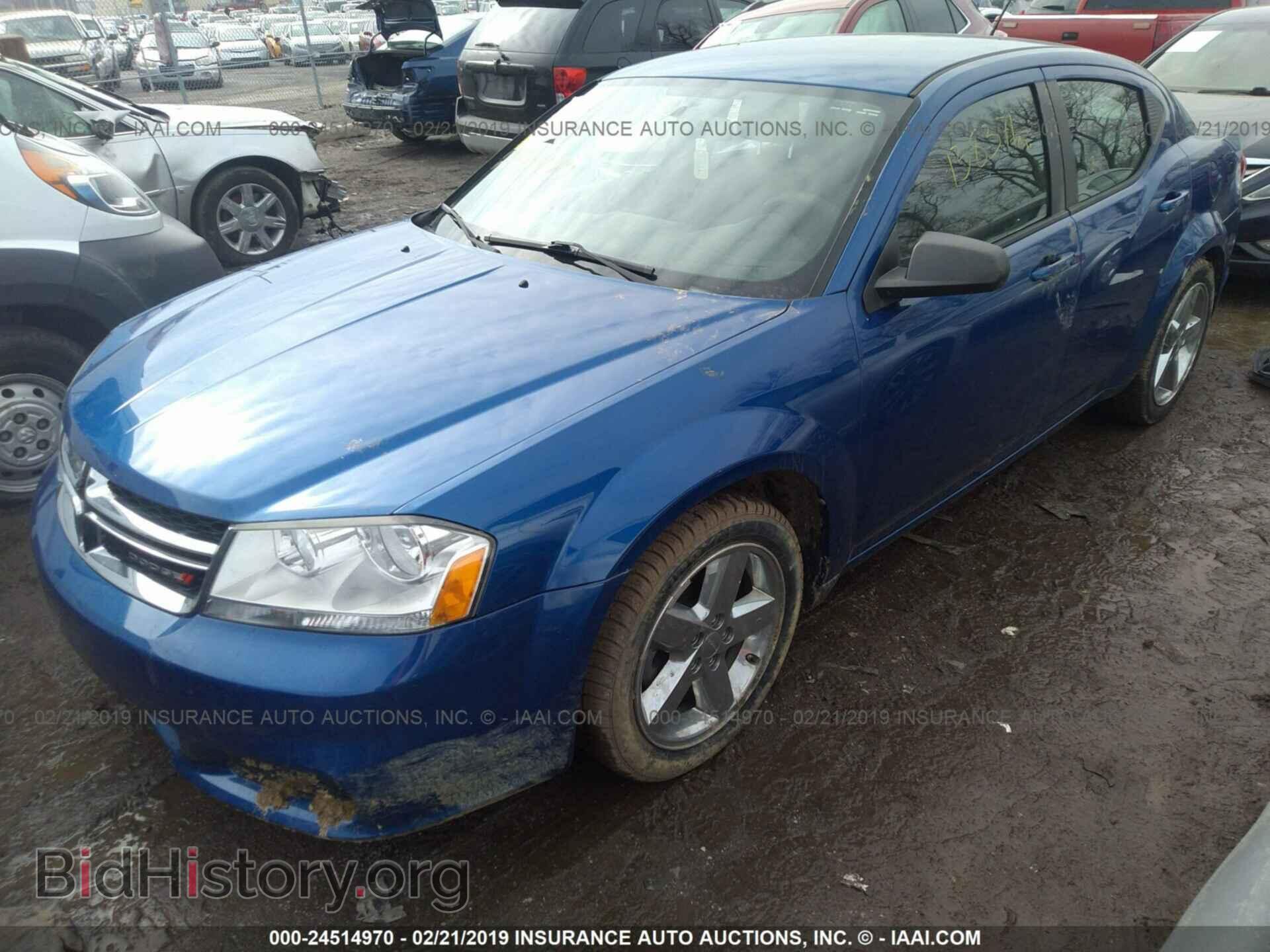2013 DODGE AVENGER - VIN: 1C3CDZAB7DN666954 - Фото 2