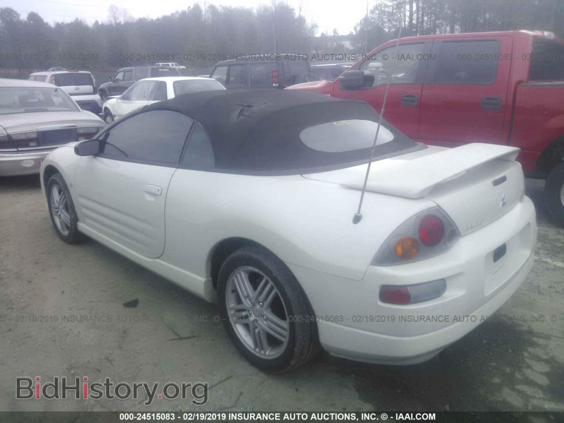 2005 MITSUBISHI ECLIPSE - VIN: 4A3AE55H95E031207 - Фото 3