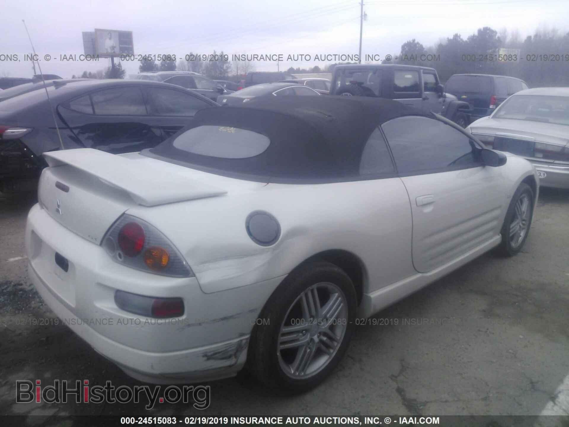 2005 MITSUBISHI ECLIPSE - VIN: 4A3AE55H95E031207 - Фото 4