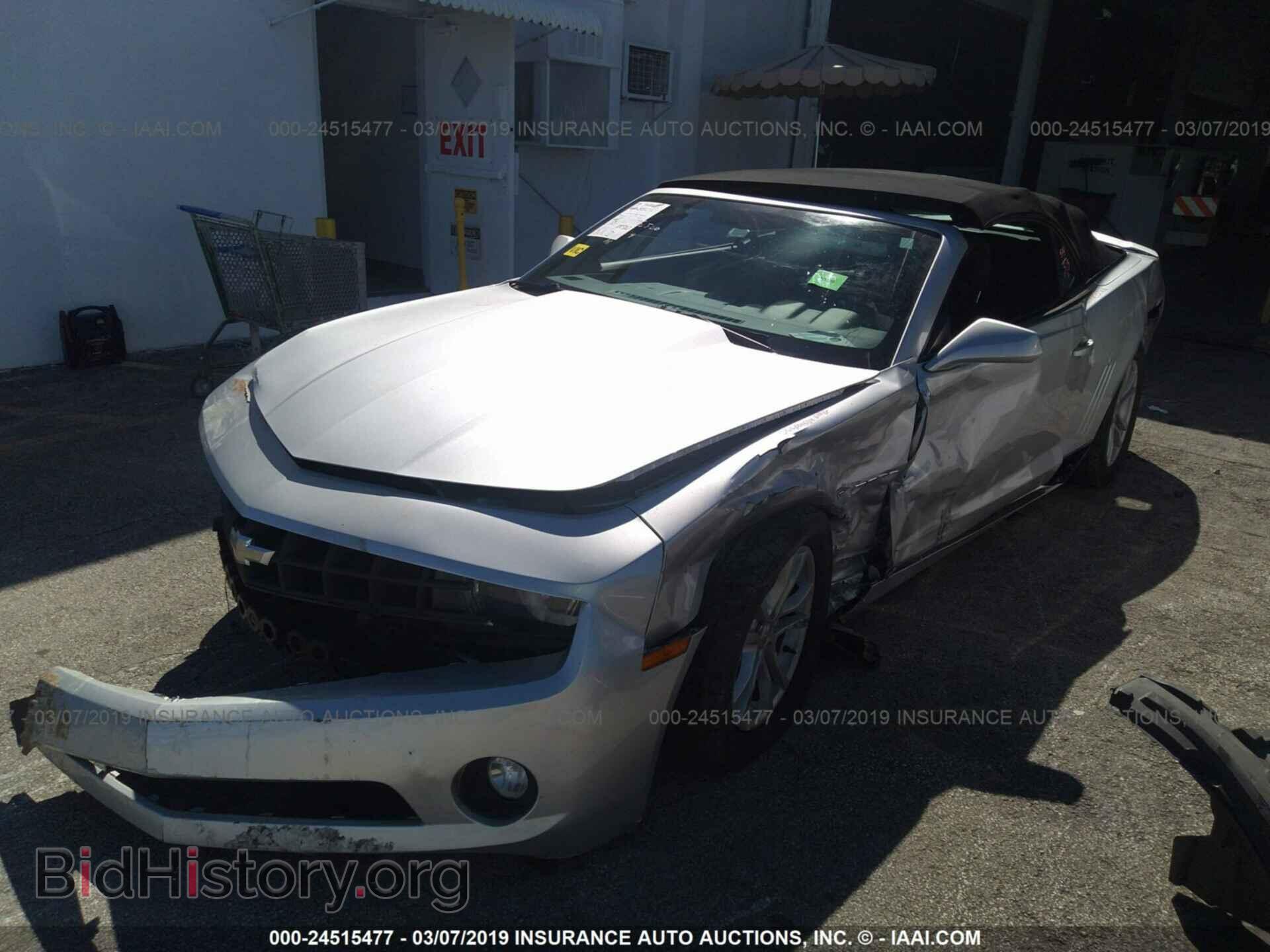 2013 CHEVROLET CAMARO - VIN: 2G1FB3D38D9116500 - Фото 2