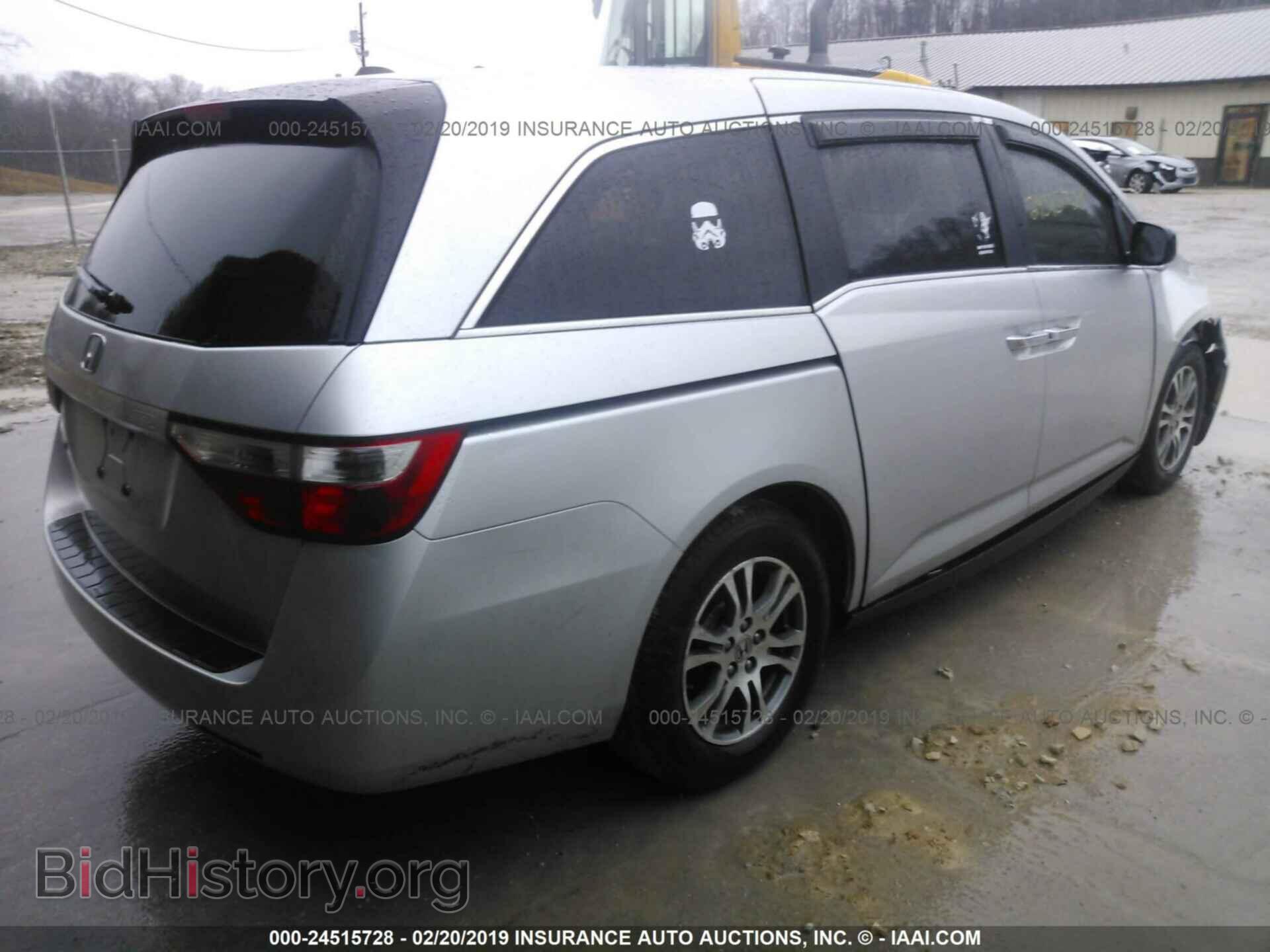 2011 HONDA ODYSSEY - VIN: 5FNRL5H69BB009952 - Фото 4