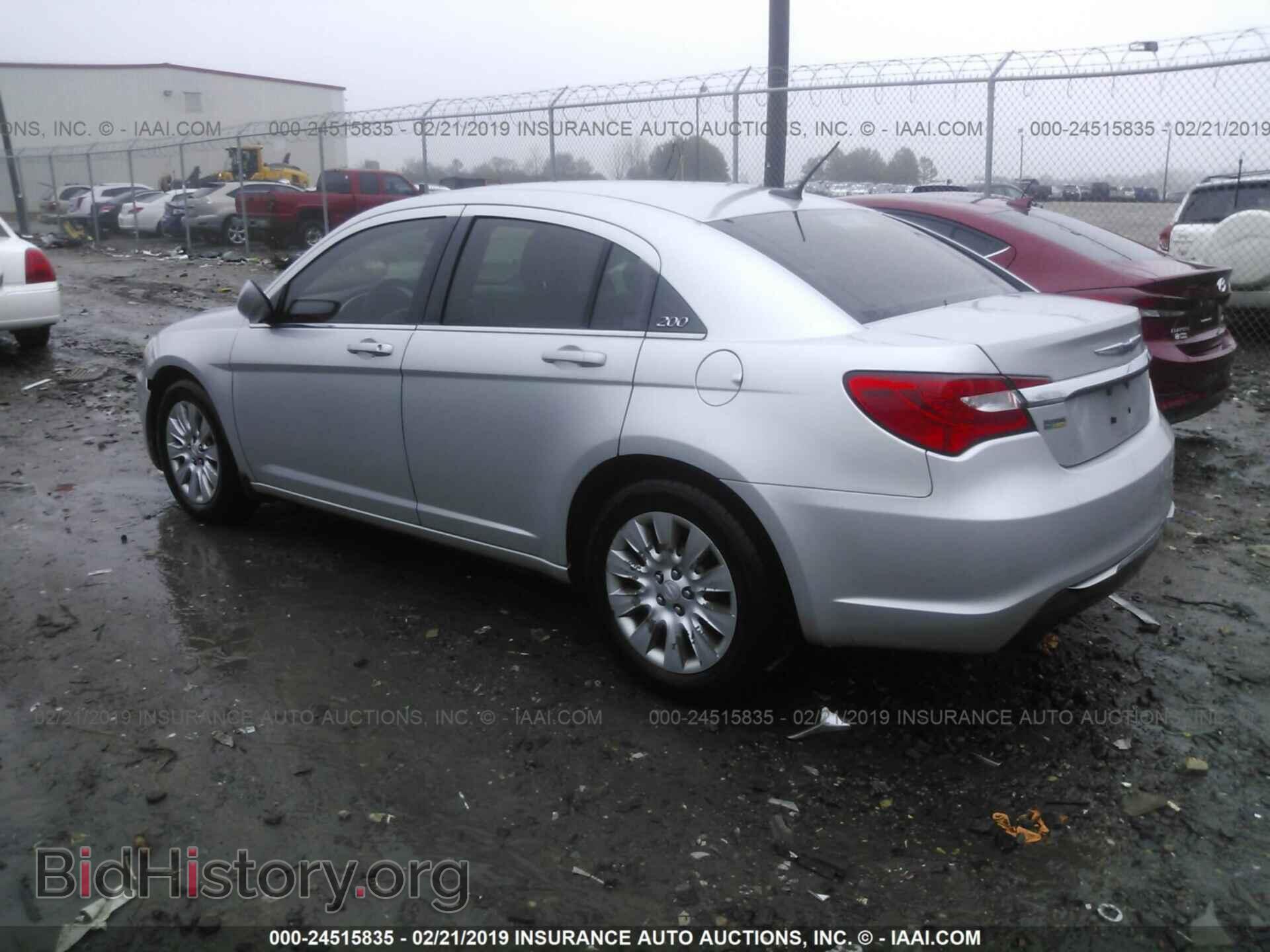 2012 CHRYSLER 200 - VIN: 1C3CCBAG9CN170624 - Фото 3