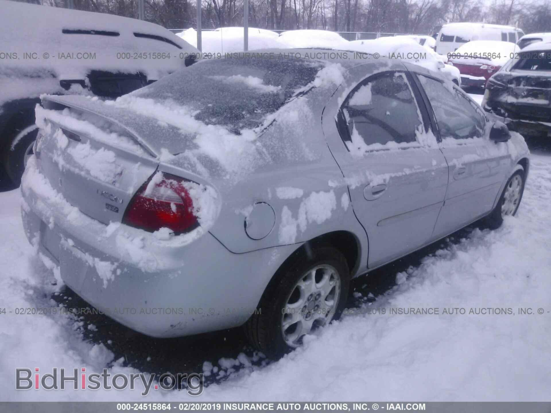 2004 DODGE NEON - VIN: 1B3ES56C24D596680 - Фото 4