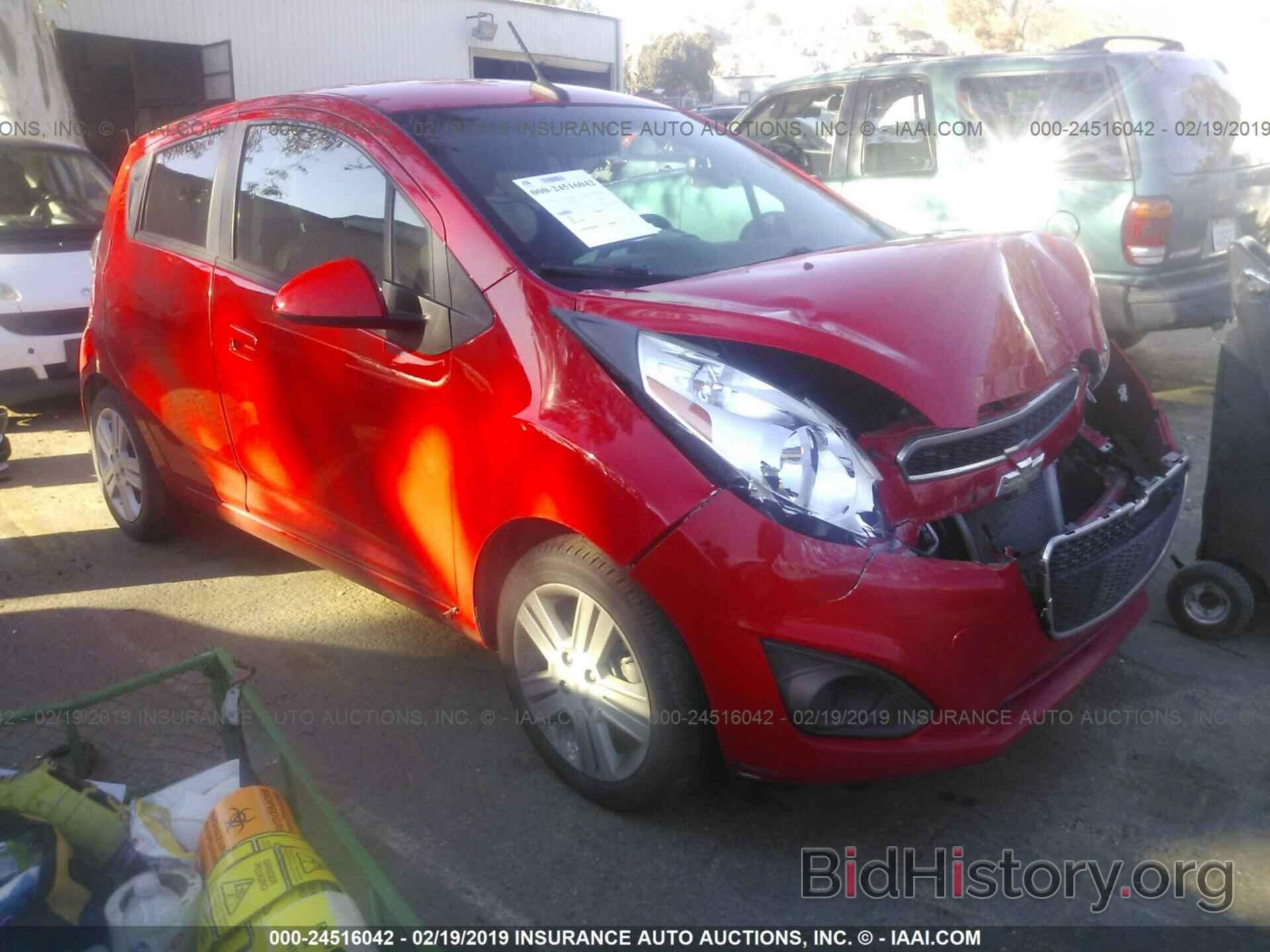 Photo KL8CB6S95DC527261 - CHEVROLET SPARK 2013