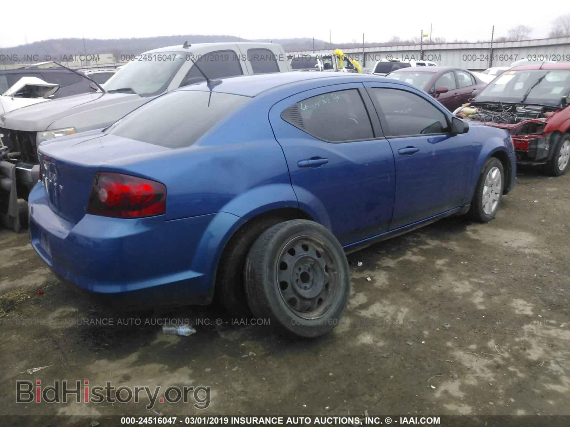 2014 DODGE AVENGER - VIN: 1C3CDZAB6EN174076 - Фото 4