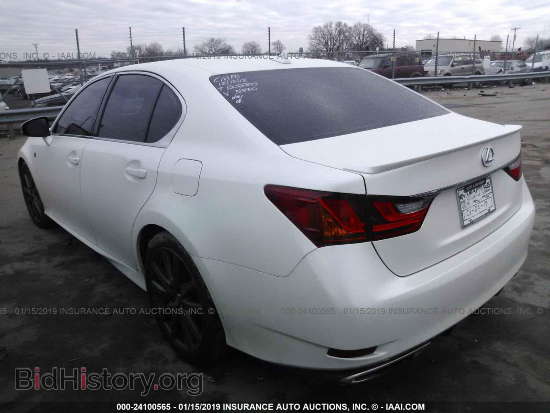 2014 LEXUS GS - VIN: JTHBE1BL7E5035540 - Photo 3