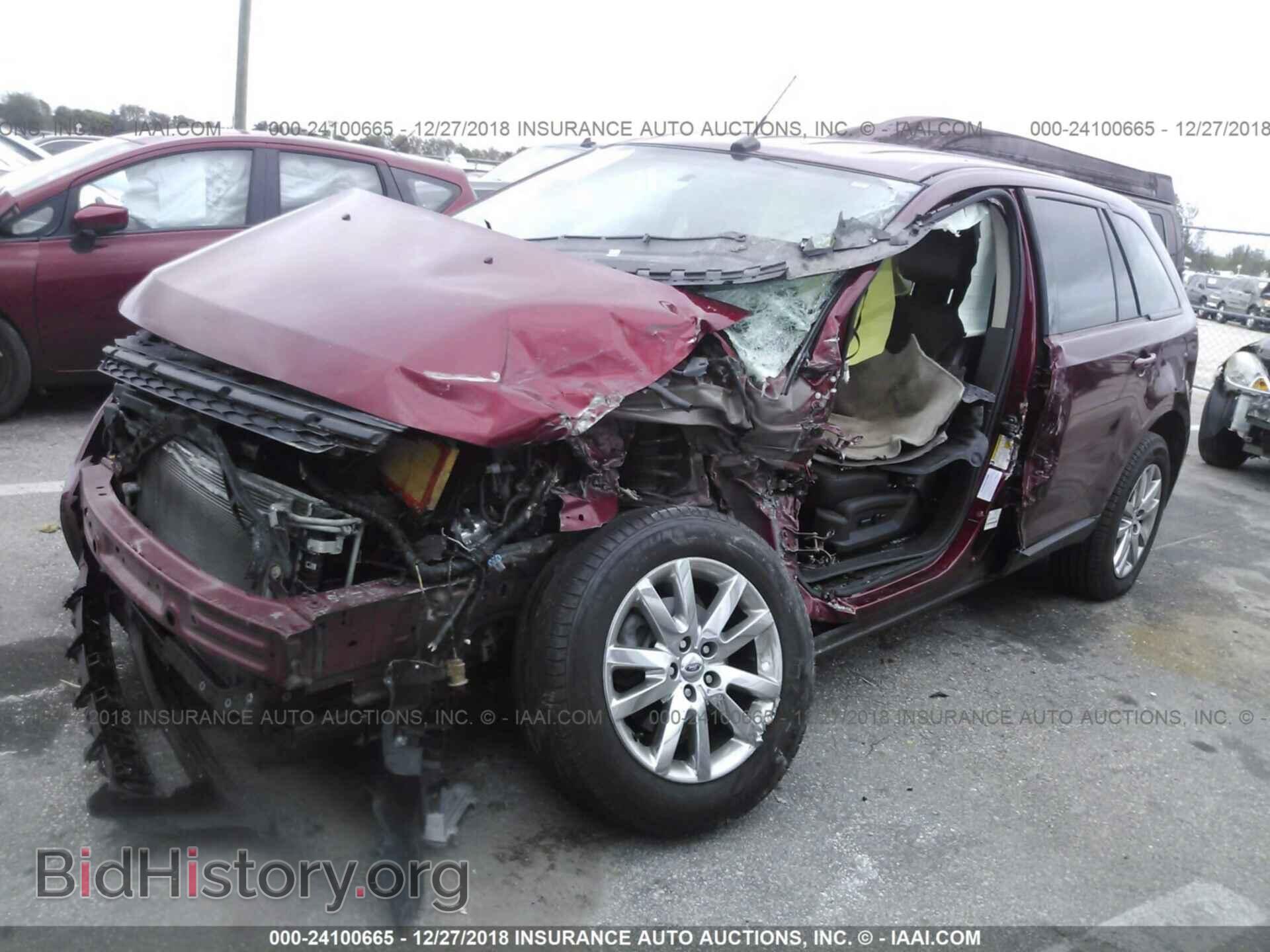 2014 FORD EDGE - VIN: 2FMDK4JC2EBB82877 - Фото 2