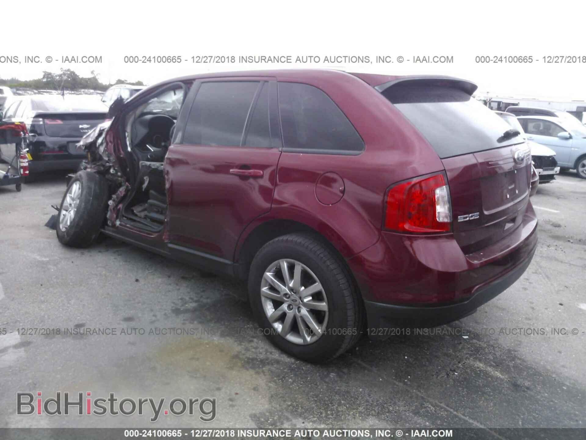 2014 FORD EDGE - VIN: 2FMDK4JC2EBB82877 - Фото 3