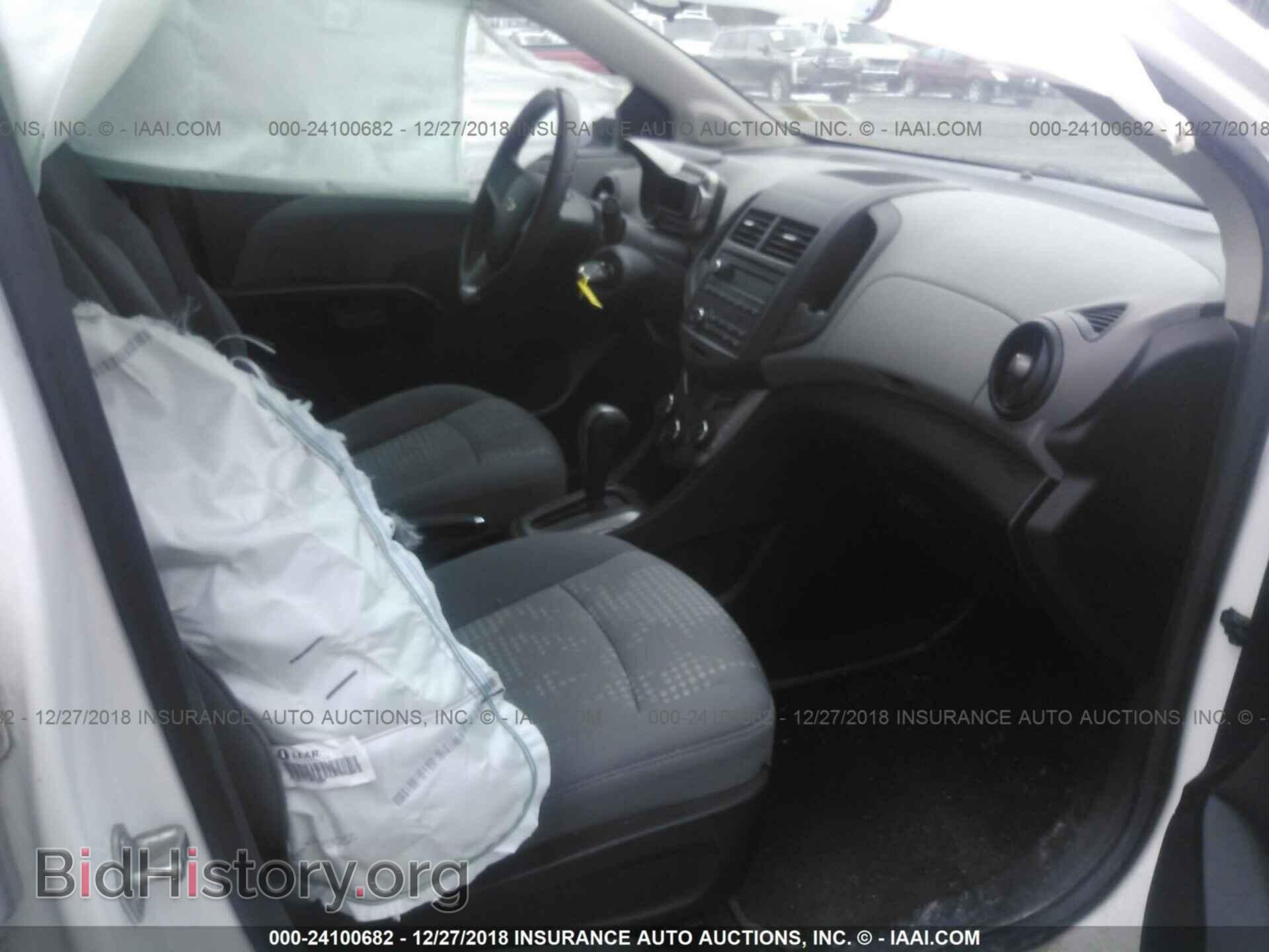 2012 CHEVROLET SONIC - VIN: 1G1JA5SH4C4149406 - Фото 5
