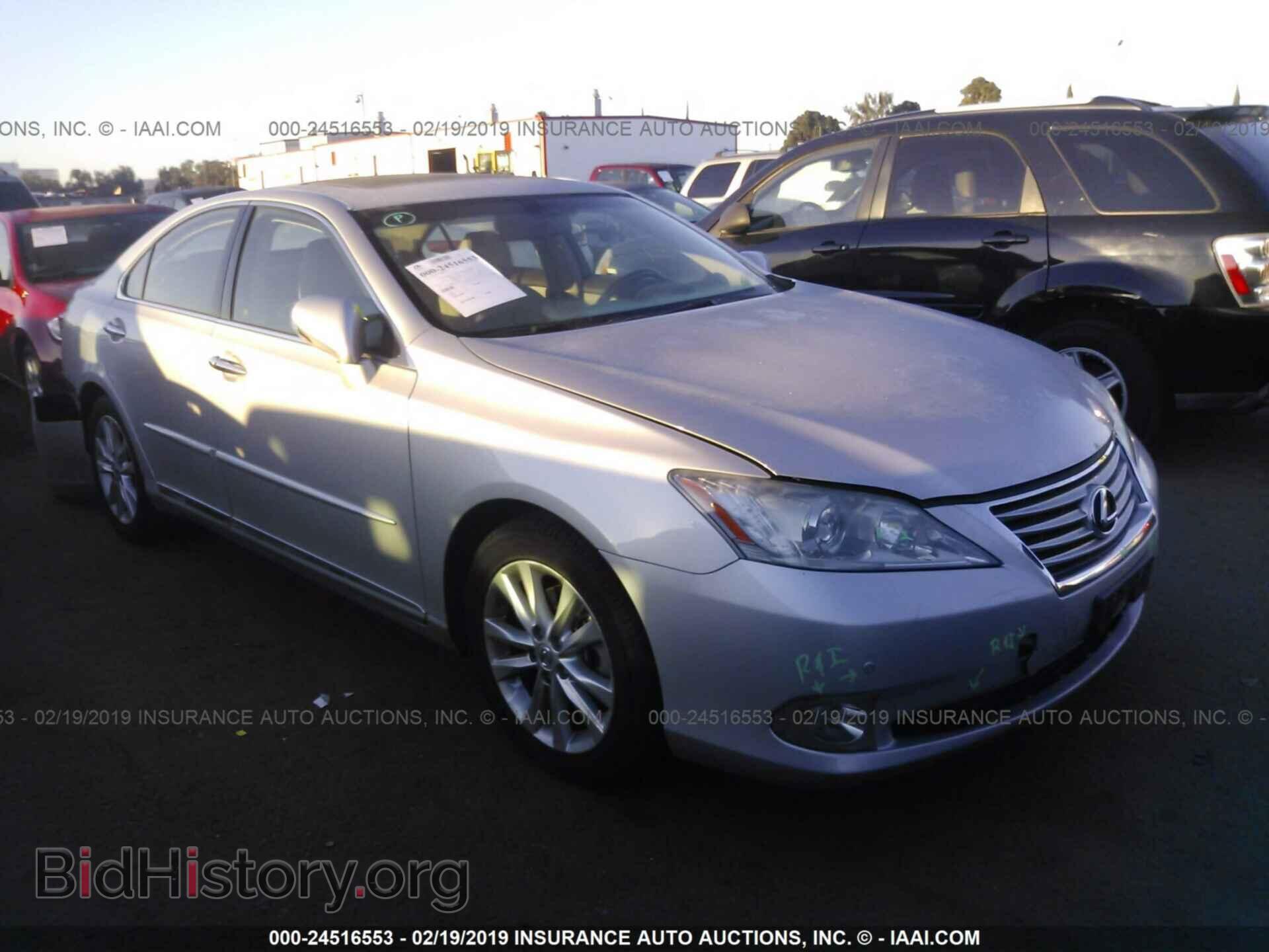 Photo JTHBK1EG8B2429343 - LEXUS ES 2011
