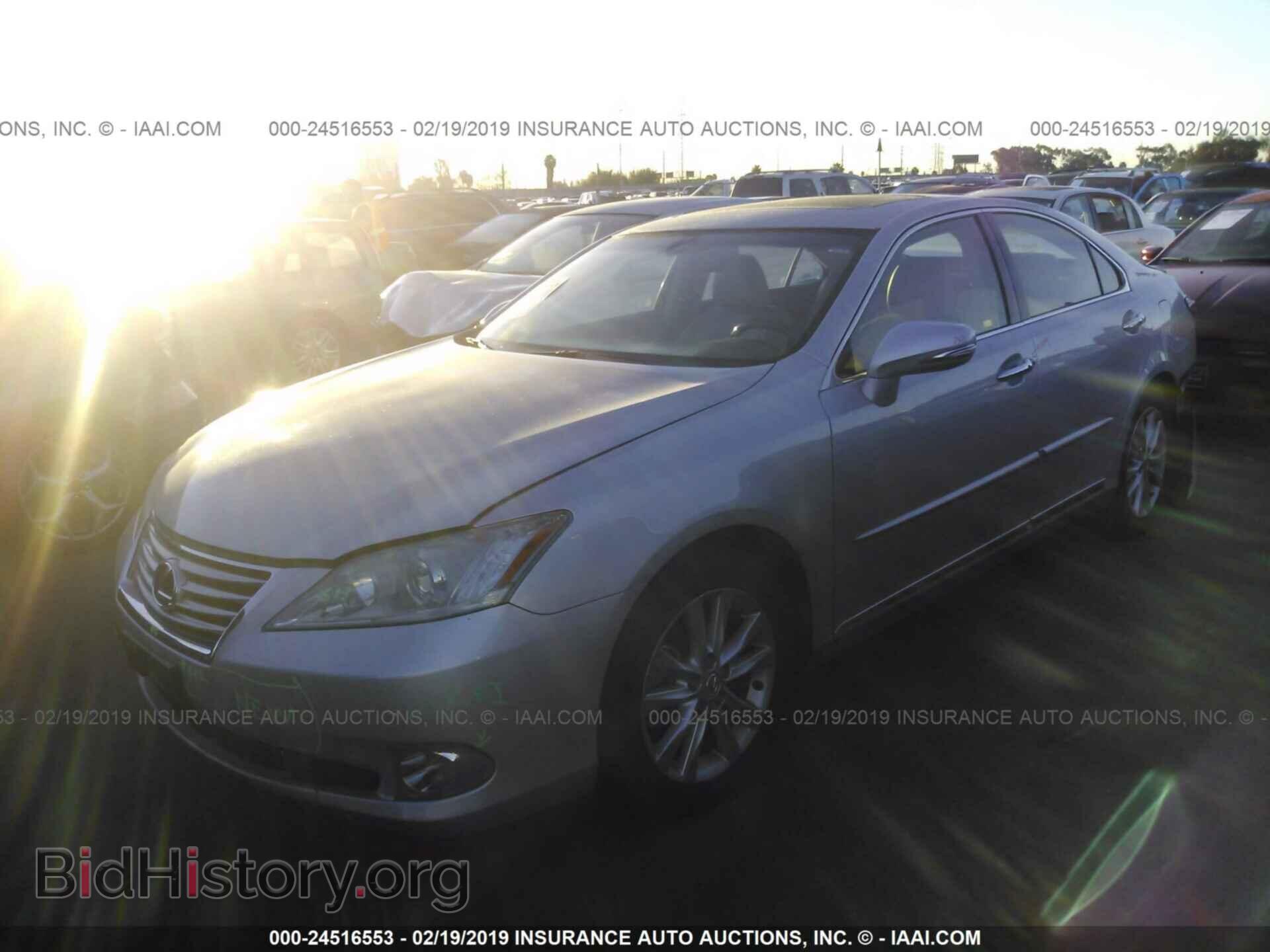 2011 LEXUS ES - VIN: JTHBK1EG8B2429343 - Photo 2