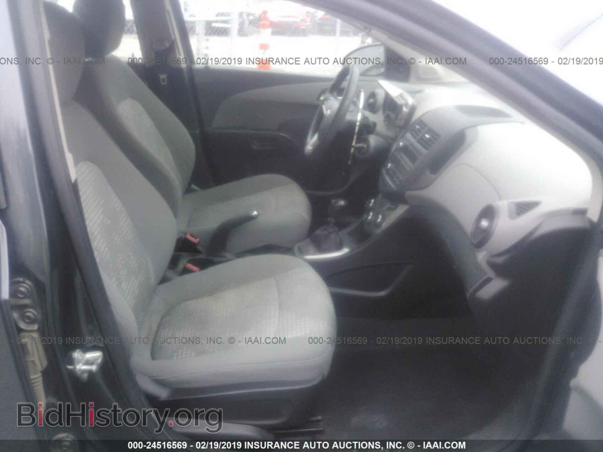 2012 CHEVROLET SONIC - VIN: 1G1JB5SH1C4189522 - Фото 5