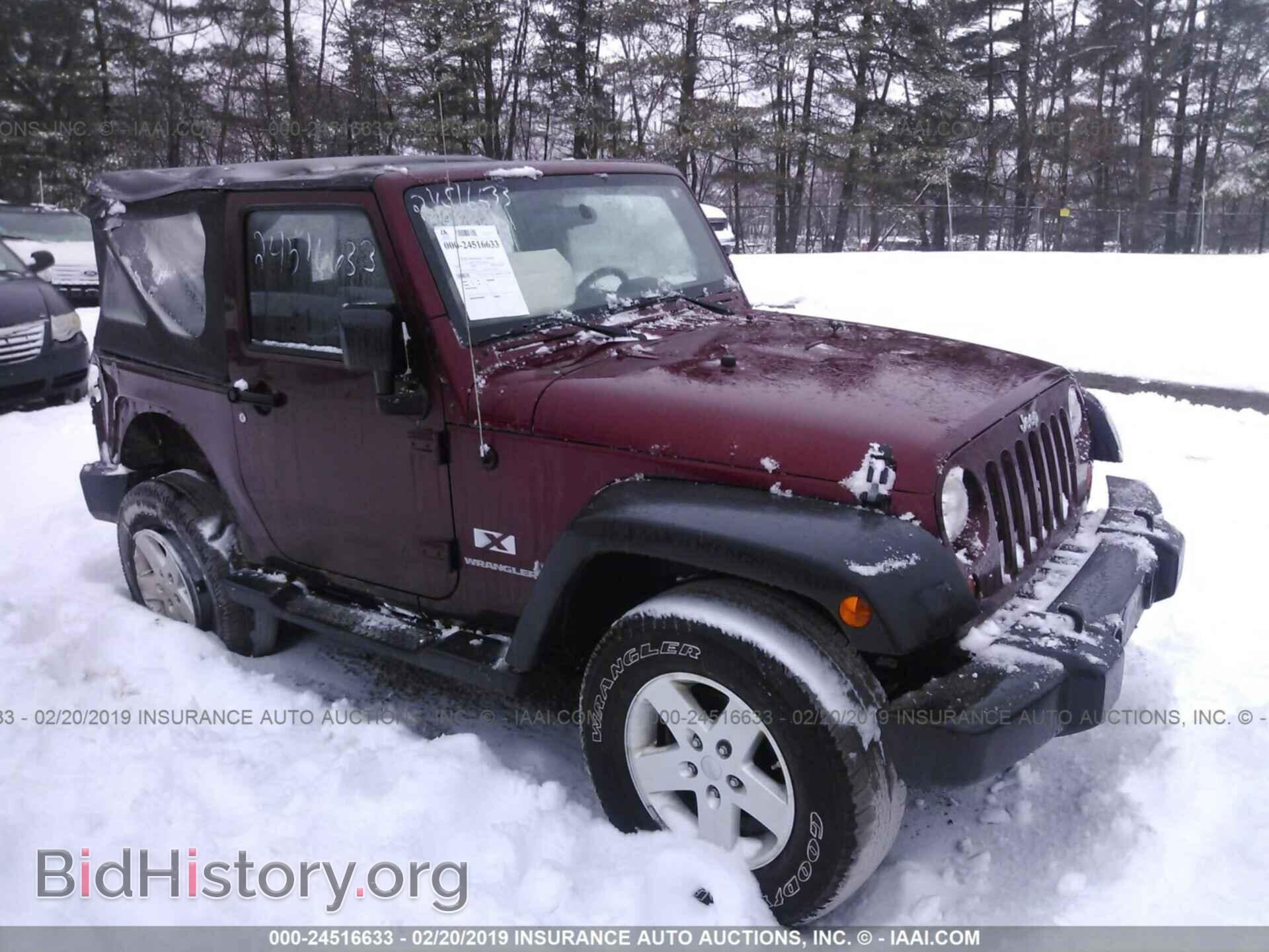 Photo 1J4FA24129L789943 - JEEP WRANGLER 2009