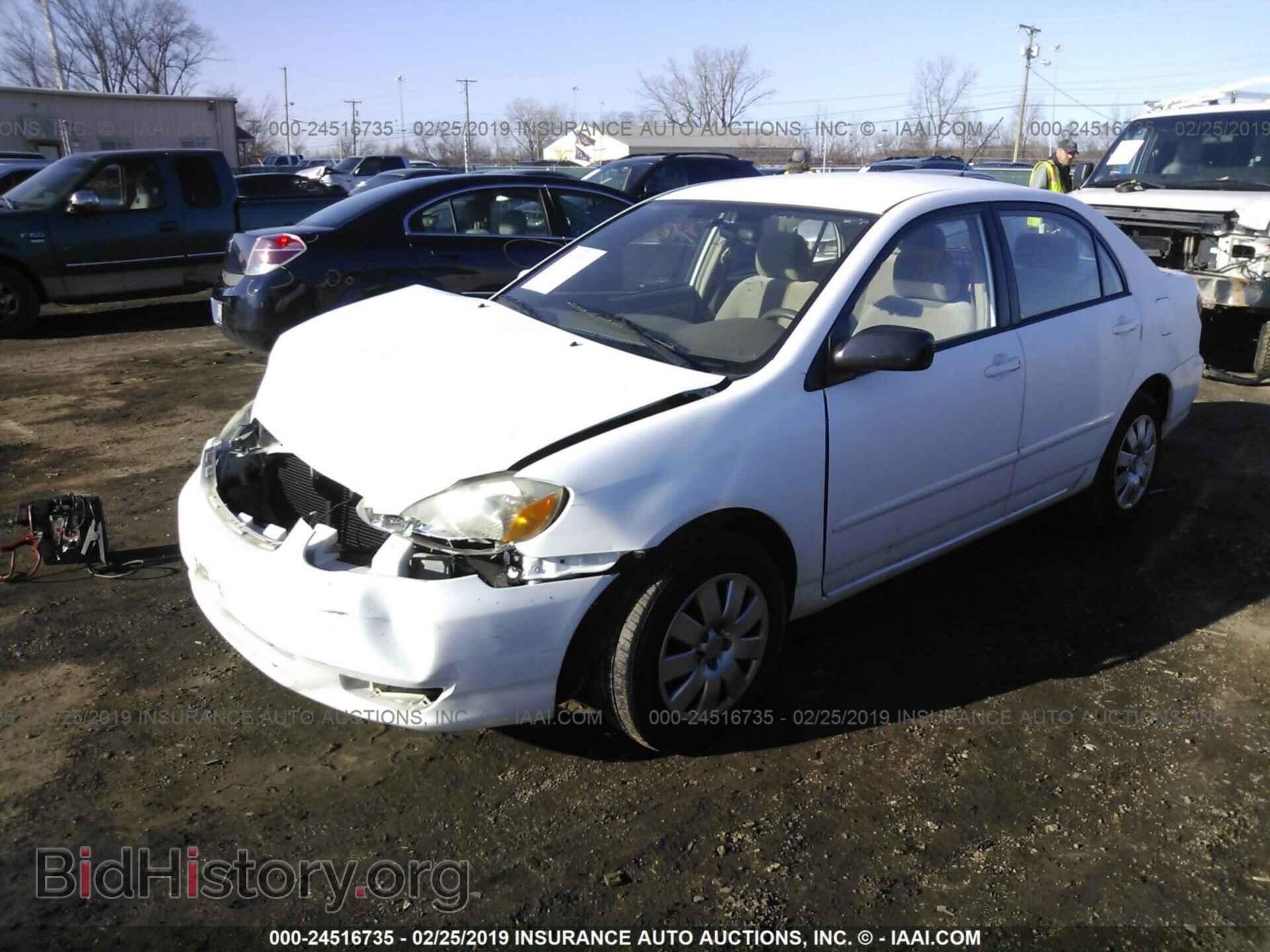 2003 TOYOTA COROLLA - VIN: 2T1BR32E53C013913 - Фото 2