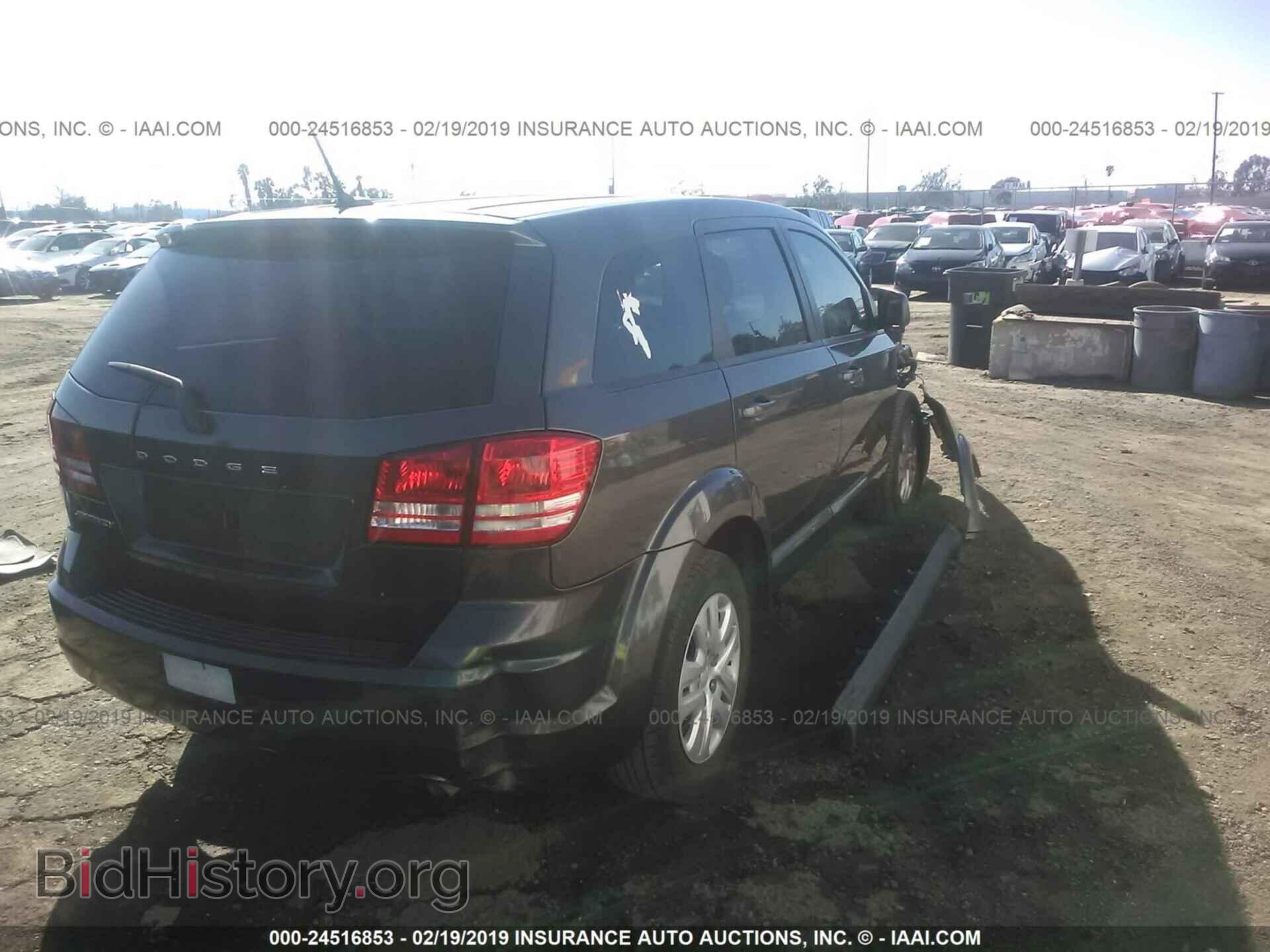 2014 DODGE JOURNEY - VIN: 3C4PDCAB0ET198545 - Фото 4