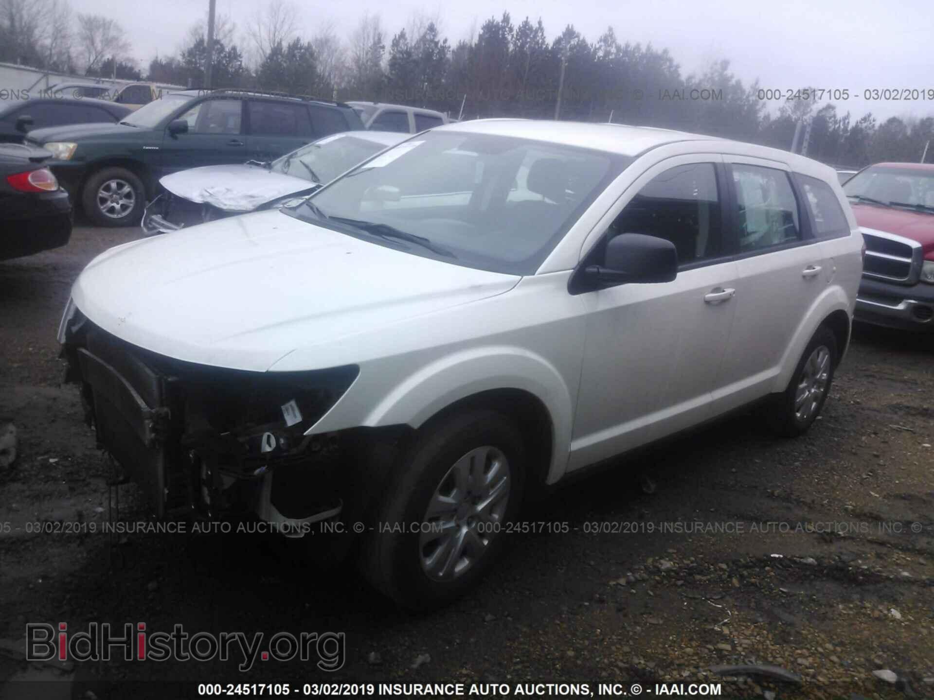 2014 DODGE JOURNEY - VIN: 3C4PDCAB9ET214306 - Фото 2