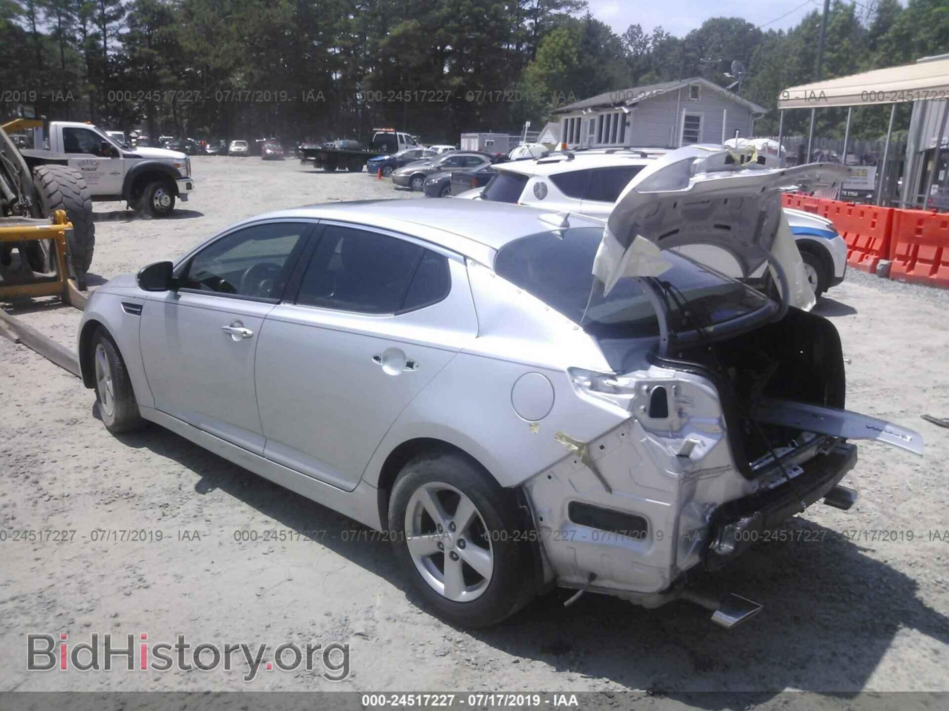 2014 KIA OPTIMA - VIN: KNAGM4A76E5477433 - Фото 3