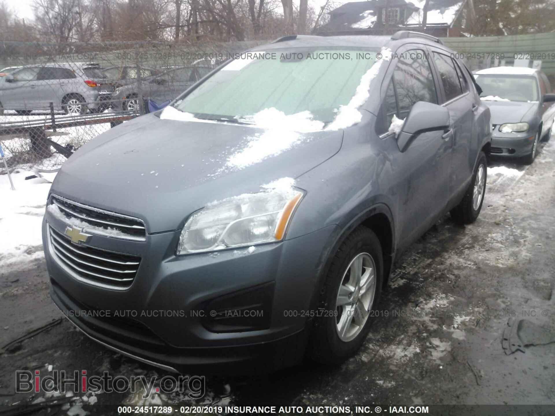 2015 CHEVROLET TRAX - VIN: KL7CJLSB8FB174340 - Фото 2