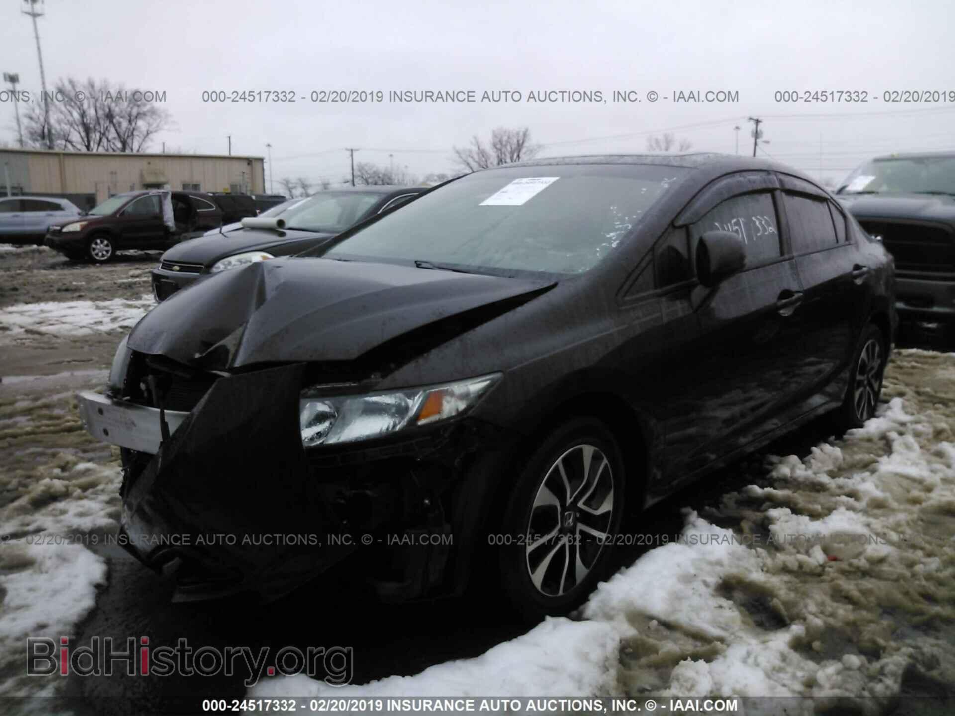 2013 HONDA CIVIC - VIN: 2HGFB2F83DH581123 - Фото 2