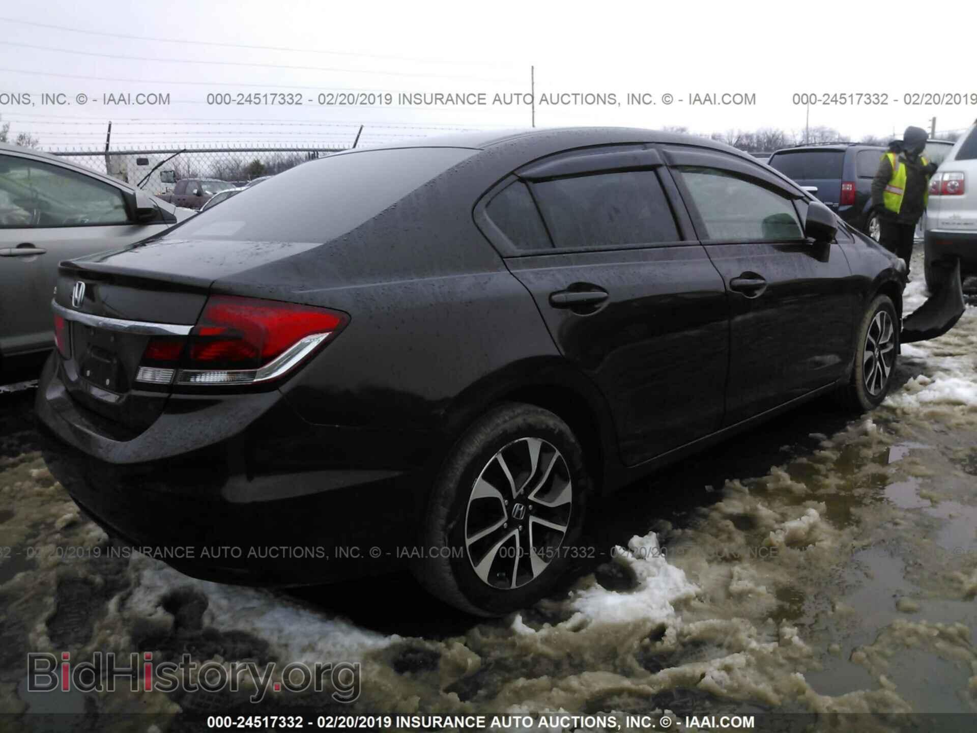 2013 HONDA CIVIC - VIN: 2HGFB2F83DH581123 - Фото 4