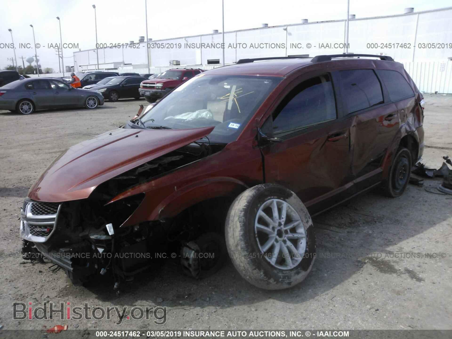 2014 DODGE JOURNEY - VIN: 3C4PDCBB5ET281130 - Фото 2