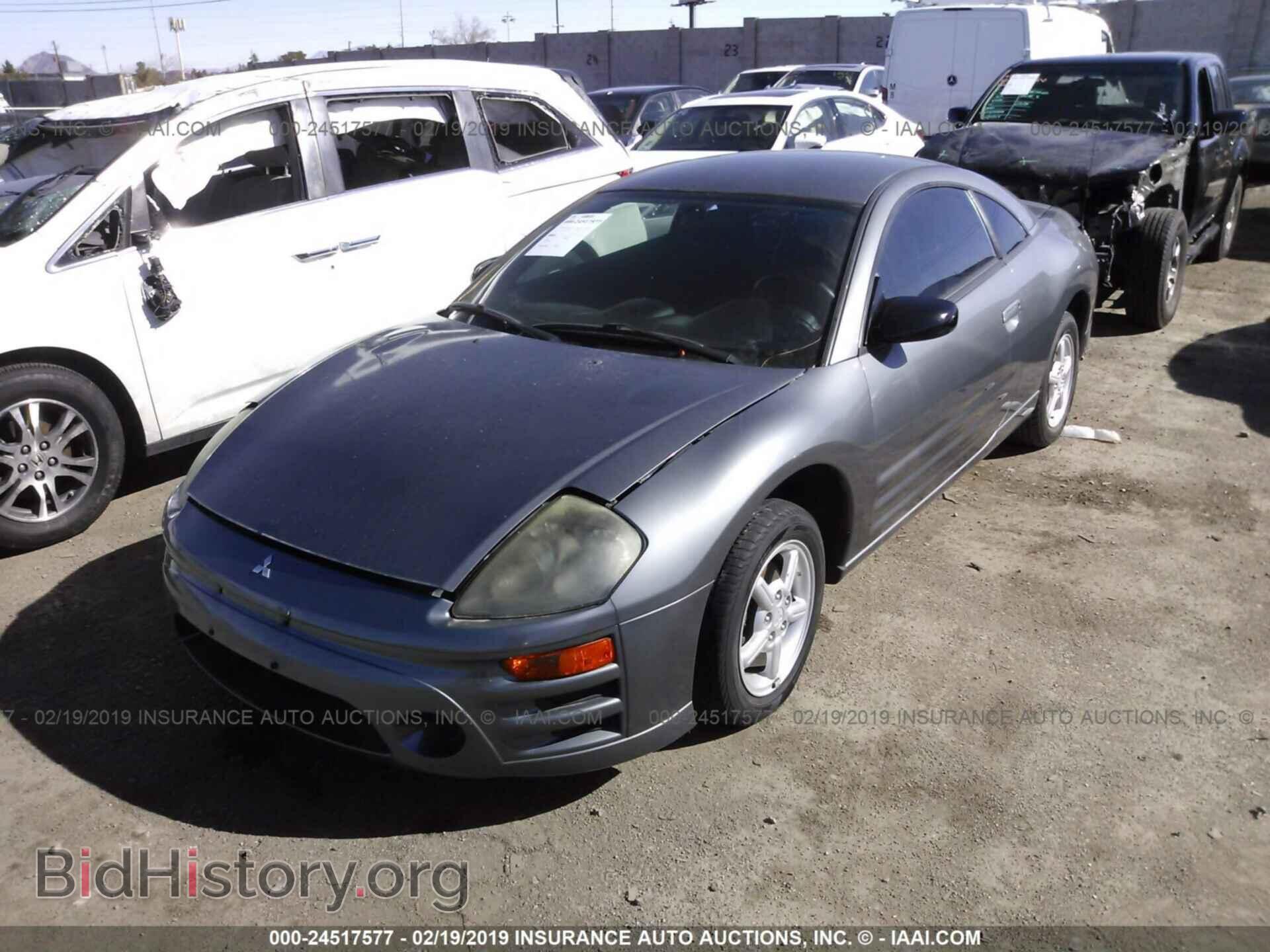 2004 MITSUBISHI ECLIPSE - VIN: 4A3AC34G64E072198 - Фото 2