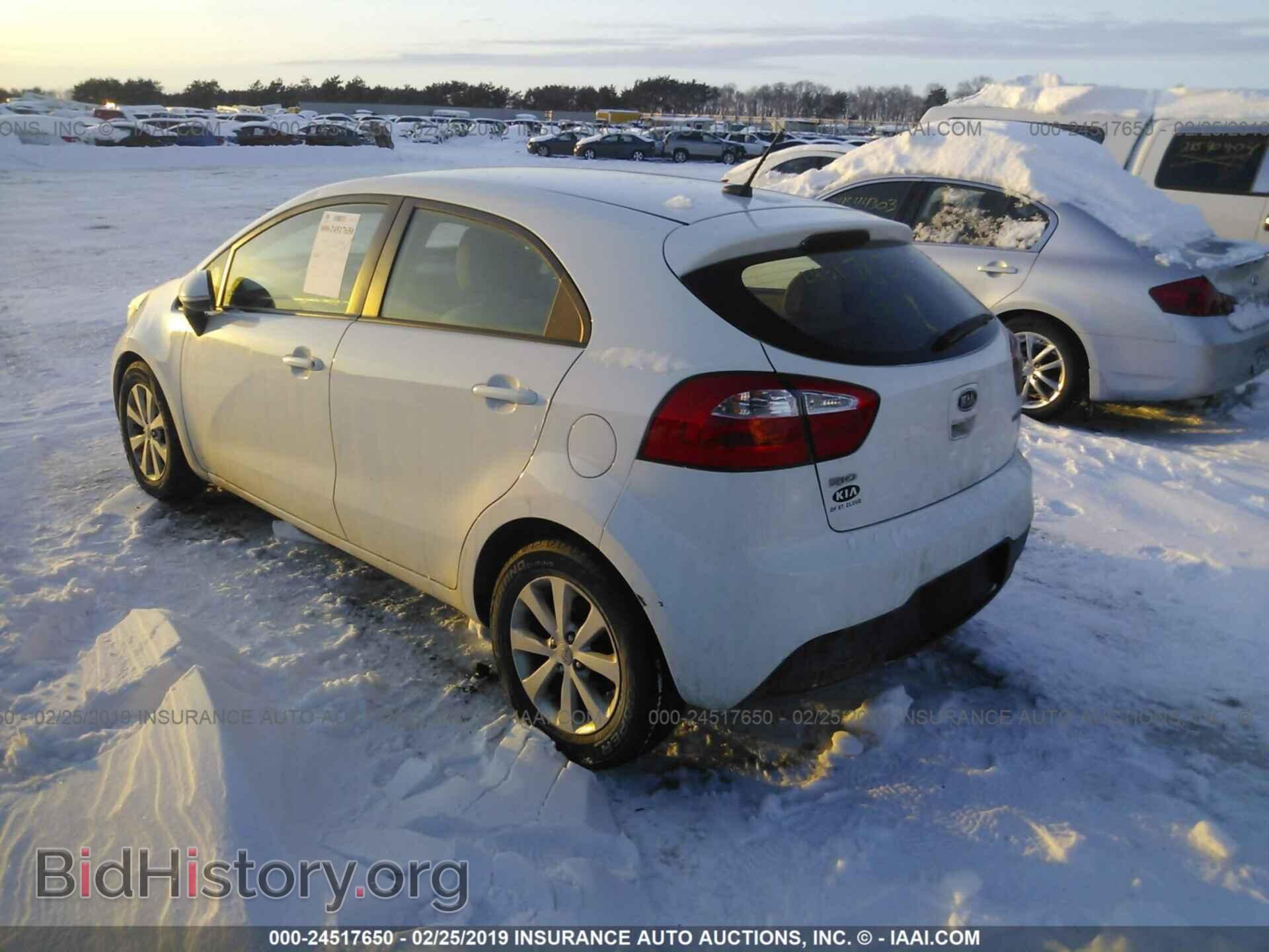 2012 KIA RIO - VIN: KNADN5A36C6039330 - Фото 3