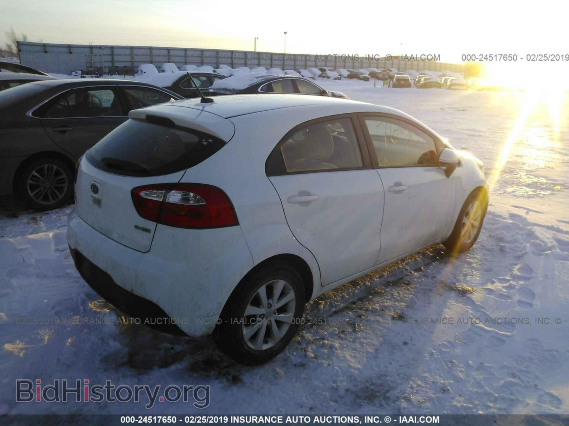 2012 KIA RIO - VIN: KNADN5A36C6039330 - Фото 4
