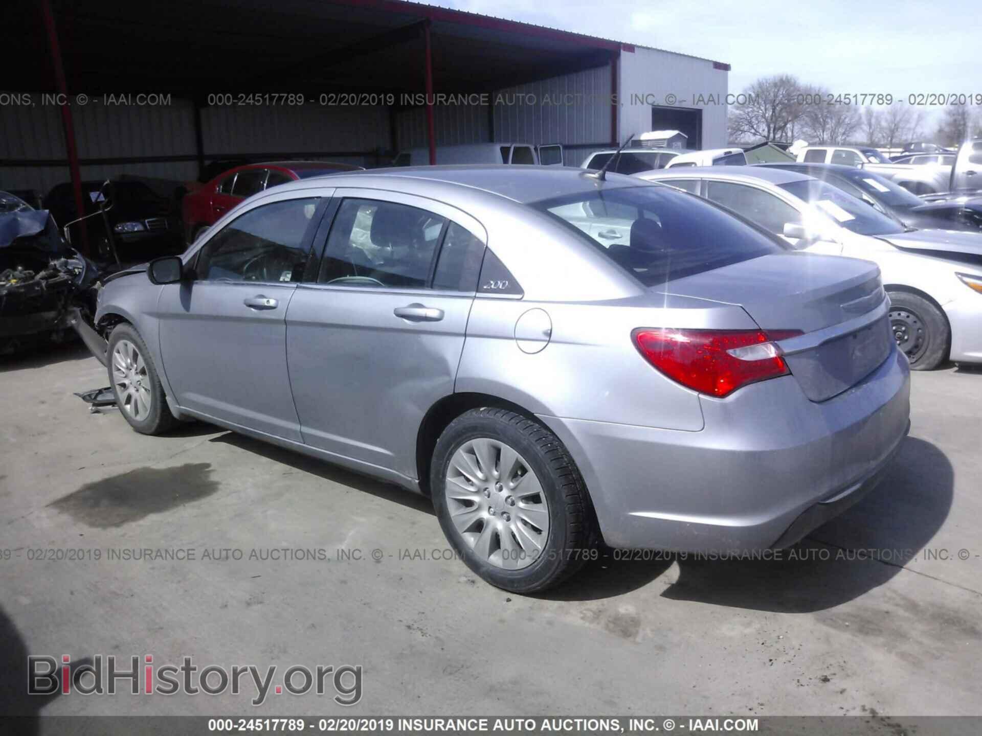 2013 CHRYSLER 200 - VIN: 1C3CCBAG3DN767737 - Фото 3
