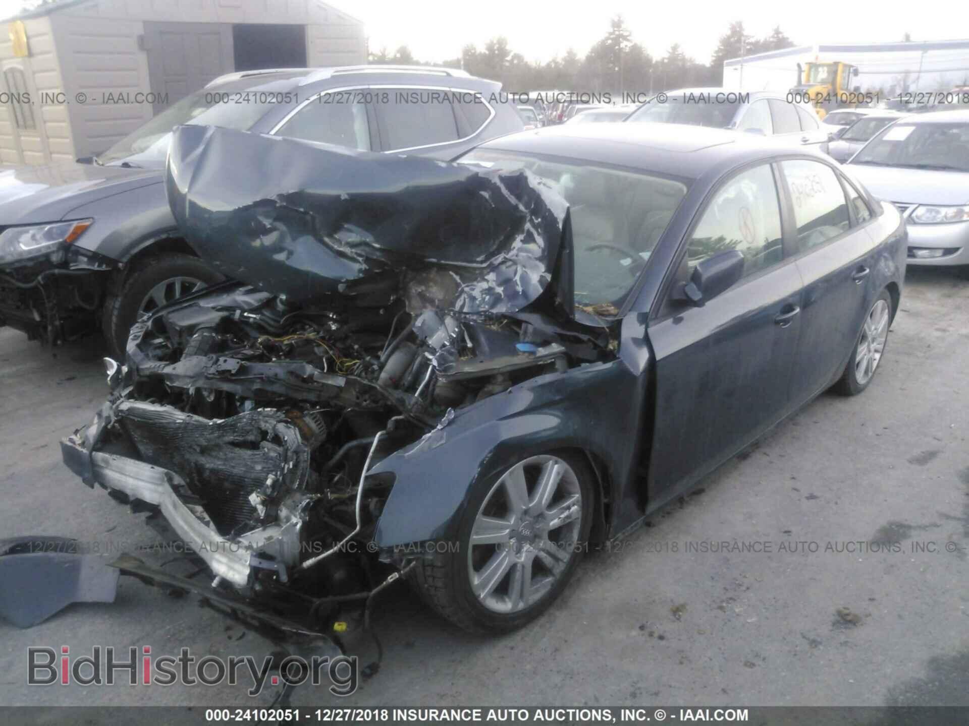 2011 AUDI A4 - VIN: WAUBFAFL1BN007752 - Фото 2