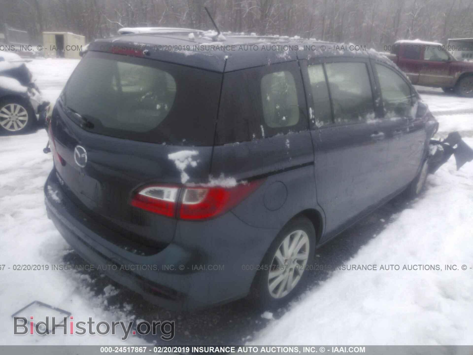 2012 MAZDA 5 - VIN: JM1CW2BL6C0116340 - Фото 4