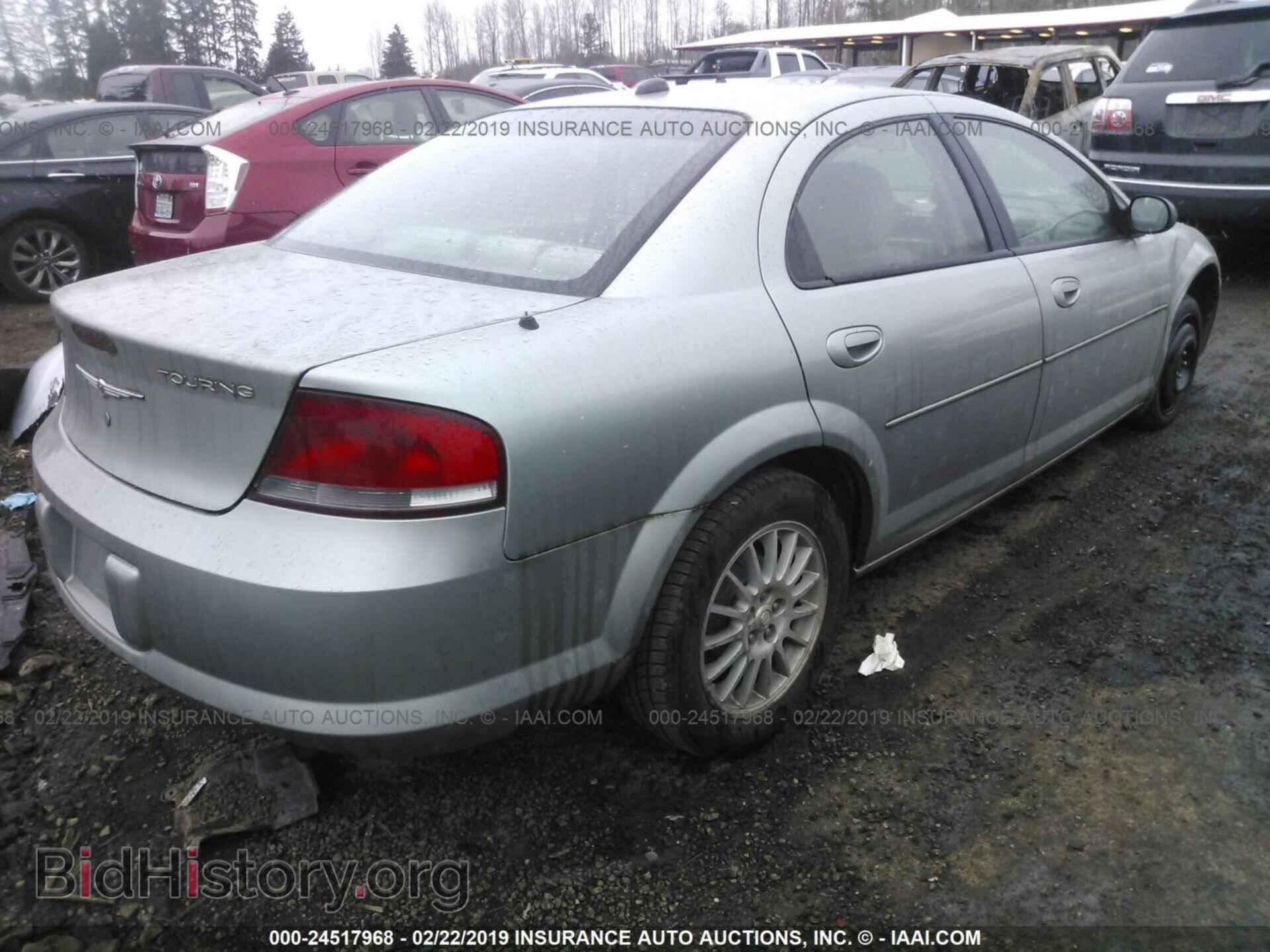 2005 CHRYSLER SEBRING - VIN: 1C3EL56R75N622514 - Фото 4