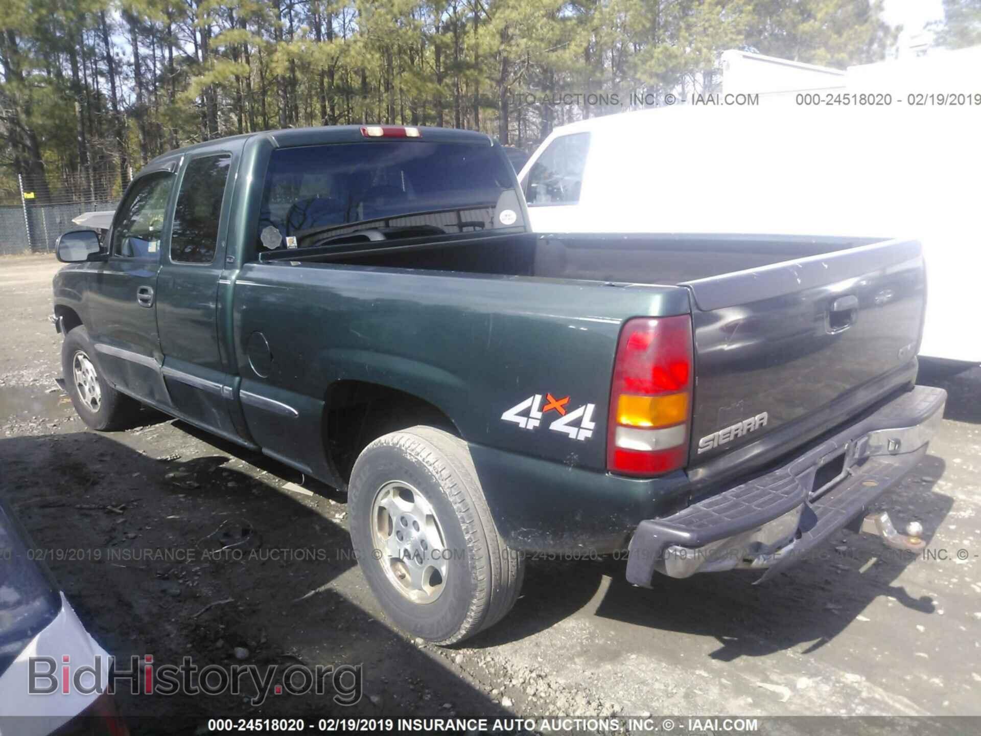 2002 GMC NEW SIERRA - VIN: 2GTEK19VX21278061 - Фото 3