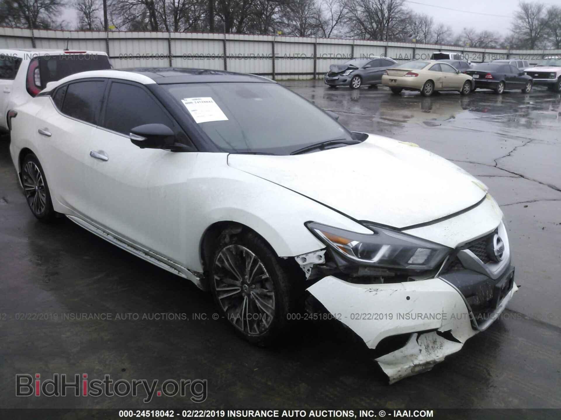 Фотография 1N4AA6AP4HC425446 - NISSAN MAXIMA 2017
