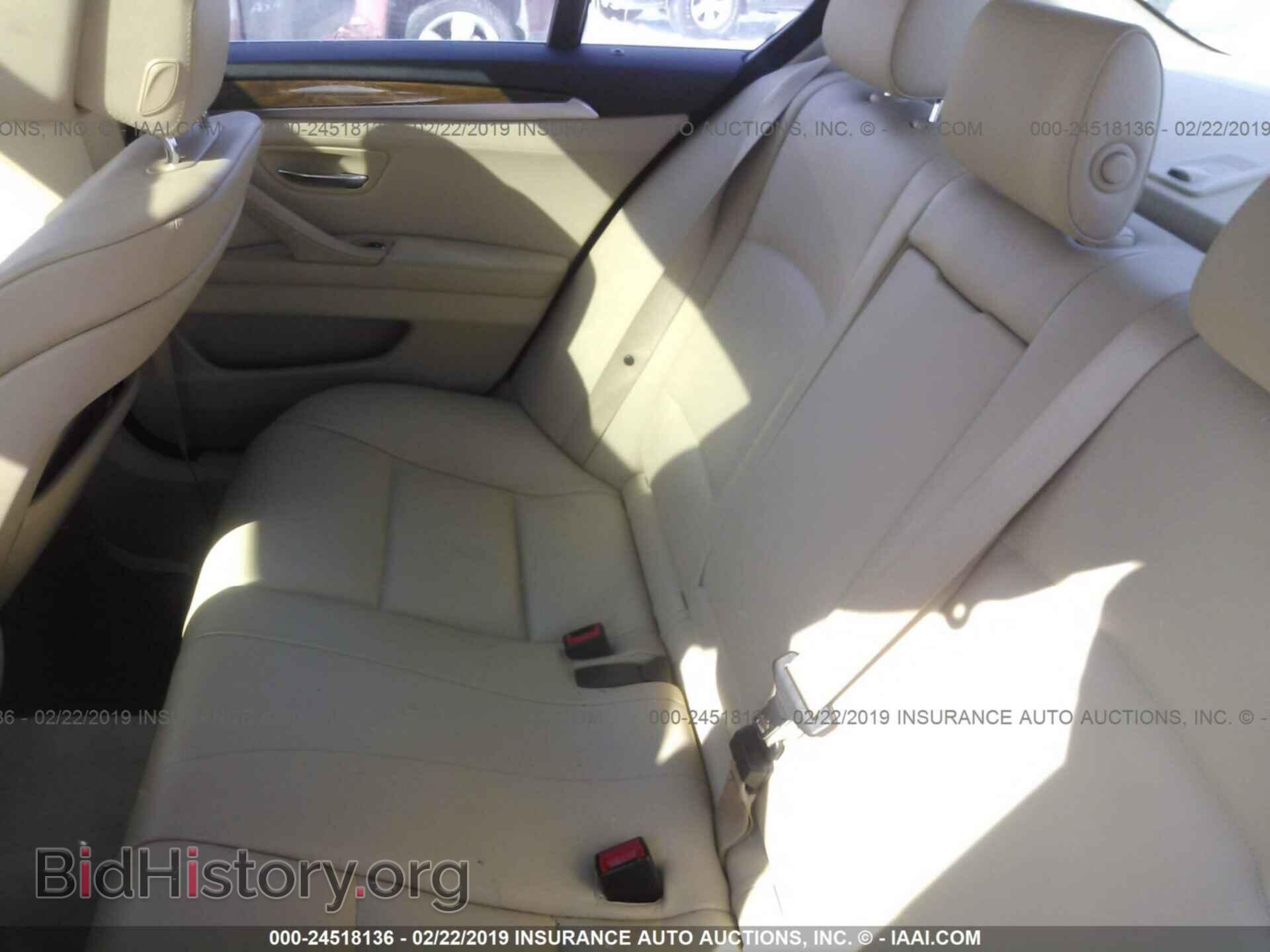 2012 BMW 528 - VIN: WBAXH5C55CDW08201 - Фото 8