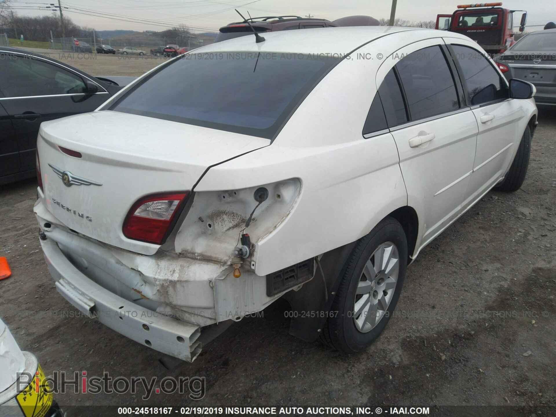 2007 CHRYSLER SEBRING - VIN: 1C3LC46K77N540838 - Фото 4