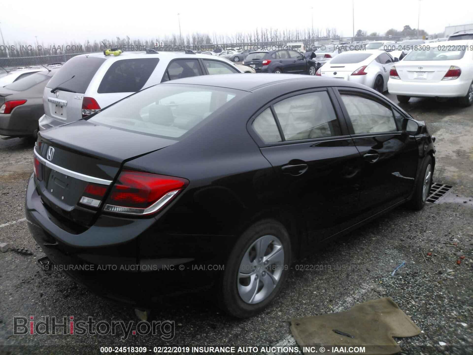 2014 HONDA CIVIC - VIN: 19XFB2F59EE220755 - Фото 4