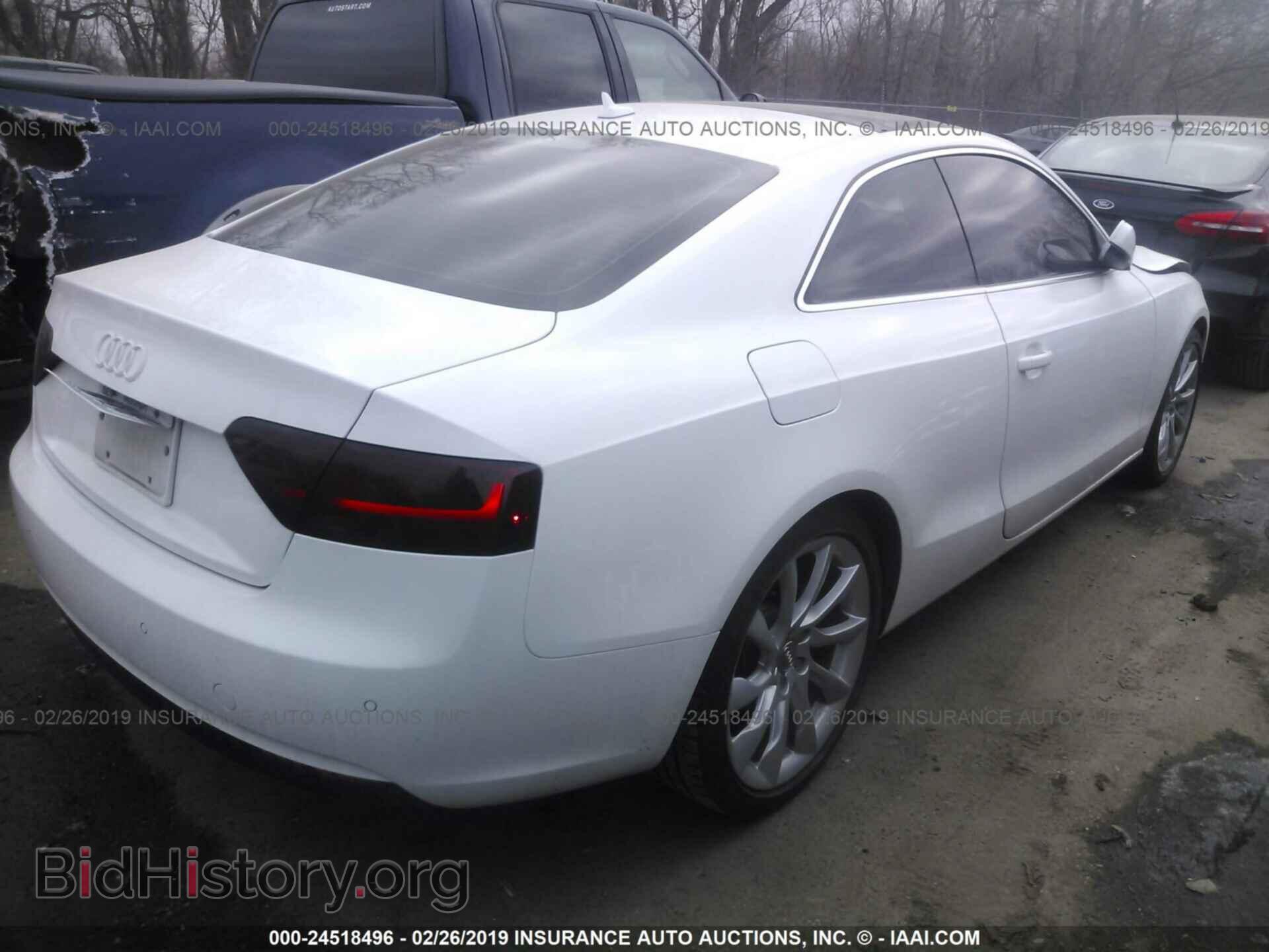 2013 AUDI A5 - VIN: WAULFAFR6DA040586 - Photo 4