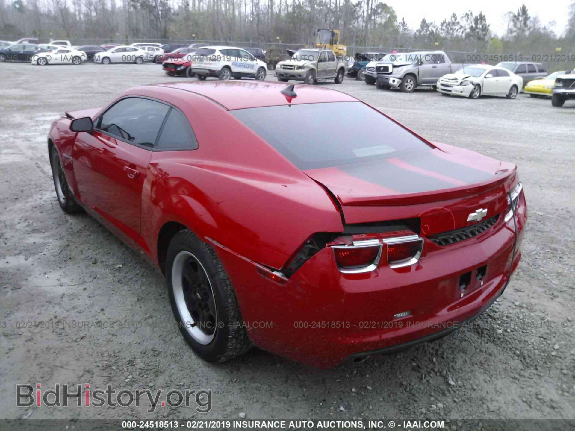 2012 CHEVROLET CAMARO - VIN: 2G1FA1E36C9152092 - Photo 3