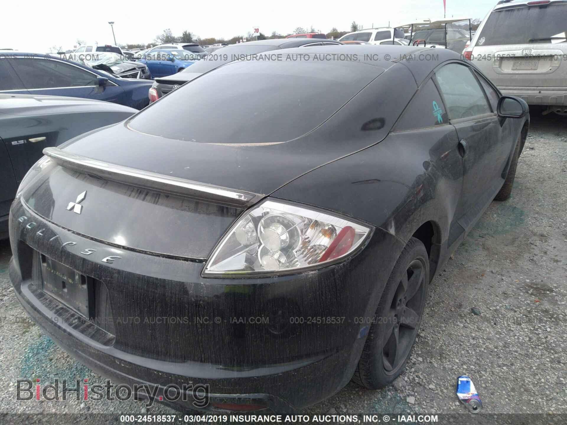 2009 MITSUBISHI ECLIPSE - VIN: 4A3AK24F09E041427 - Фото 4