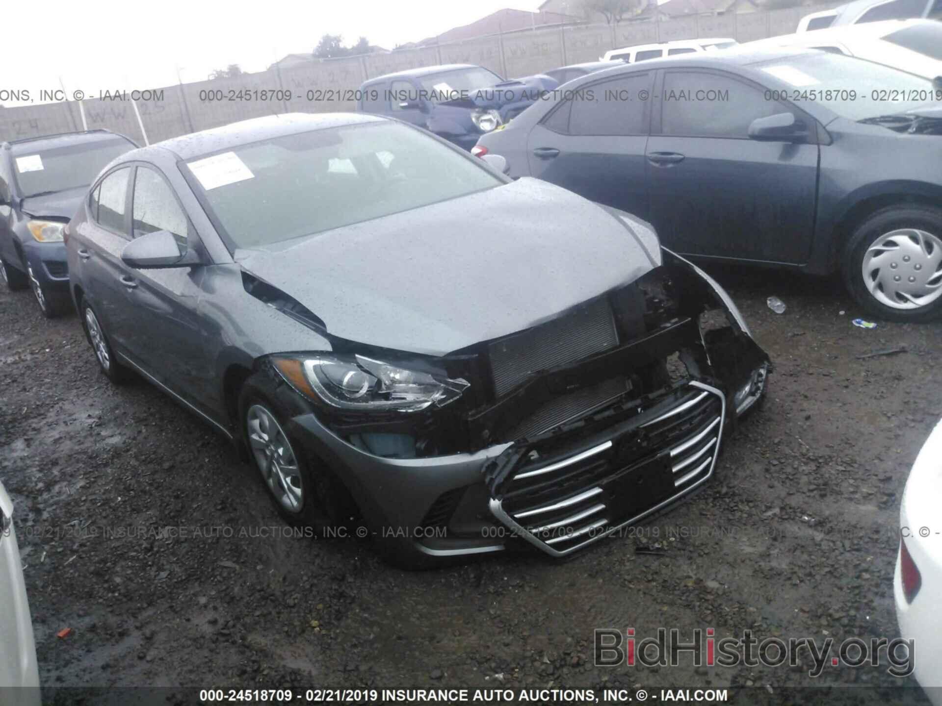 Photo KMHD74LF2HU393441 - HYUNDAI ELANTRA 2017