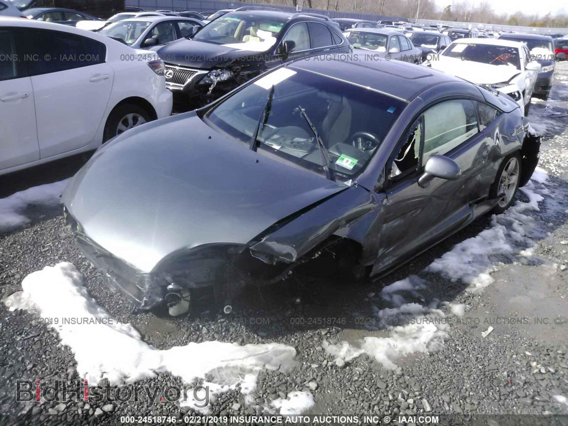 2006 MITSUBISHI ECLIPSE - VIN: 4A3AK24F66E022716 - Фото 2