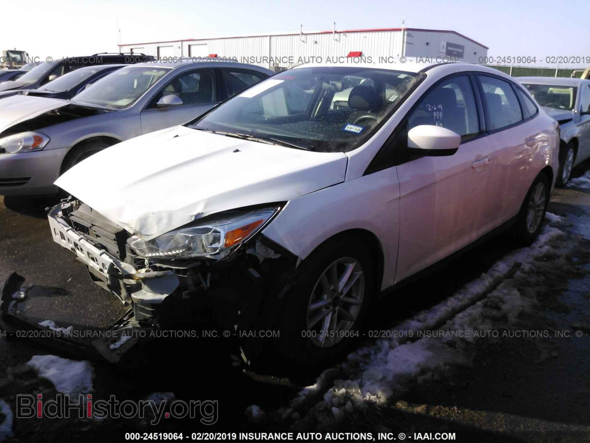 2018 FORD FOCUS - VIN: 1FADP3F28JL207538 - Фото 2