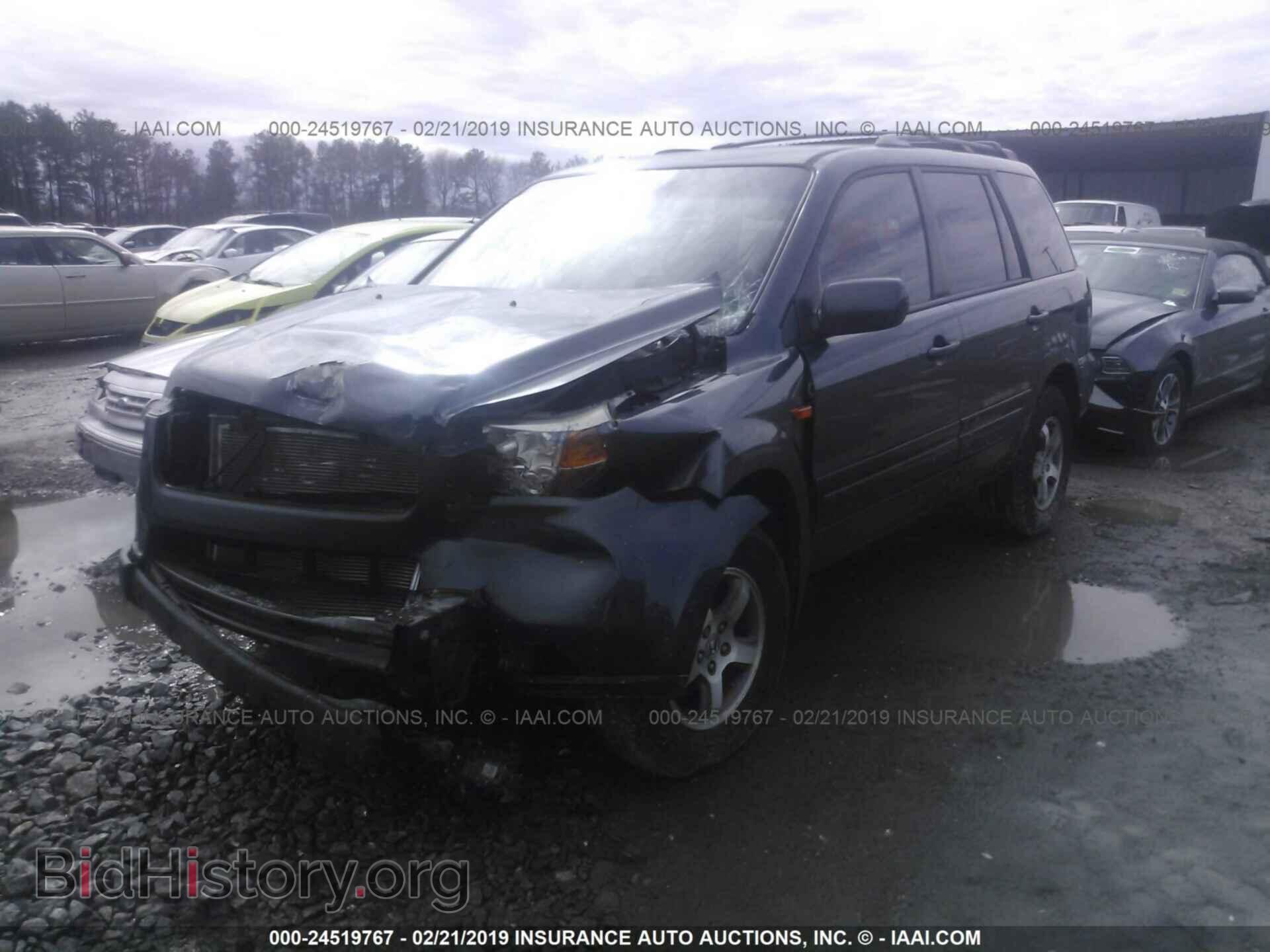 2006 HONDA PILOT - VIN: 5FNYF18456B023668 - Фото 2