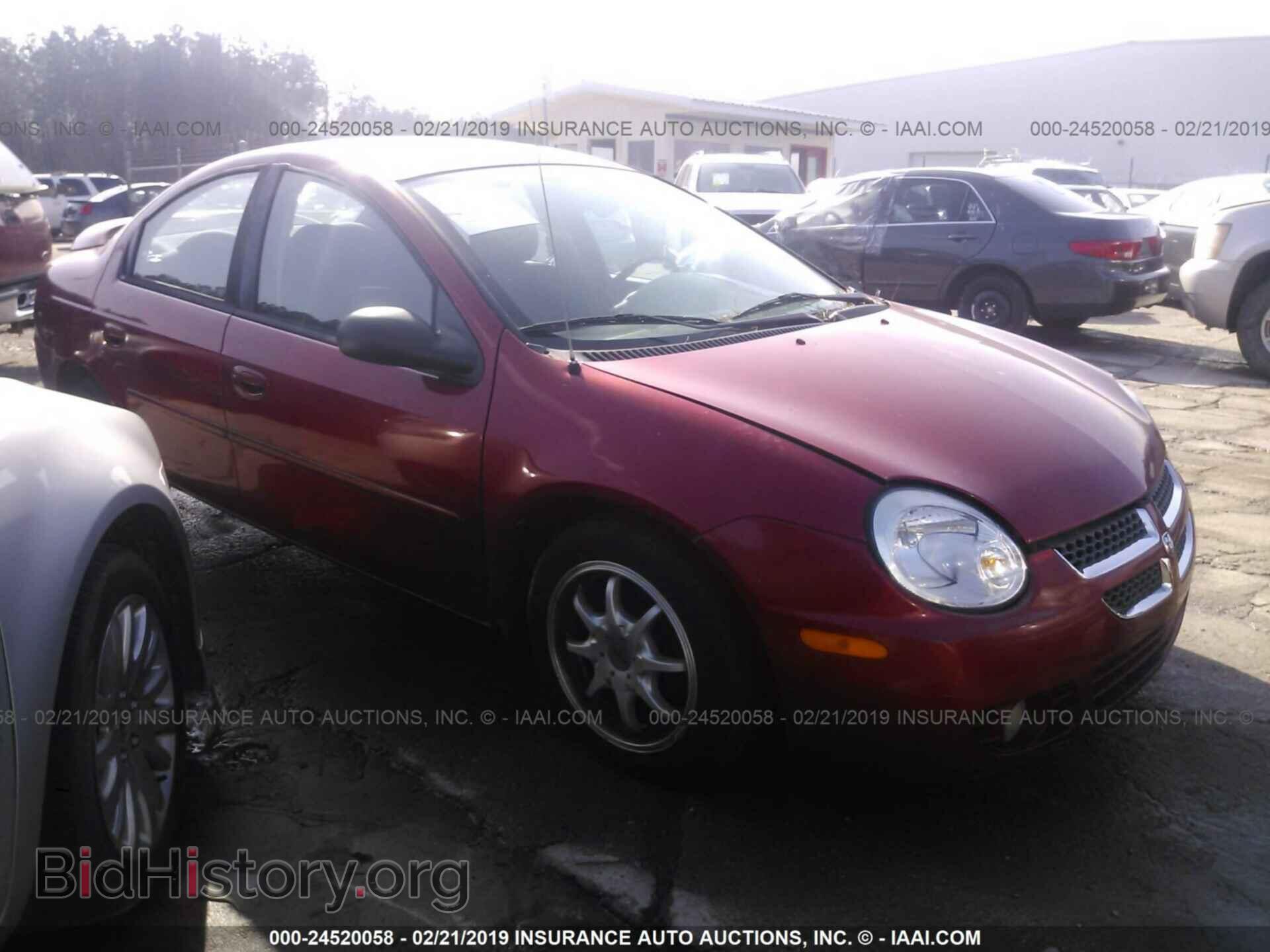 Photo 1B3ES56C43D256607 - DODGE NEON 2003