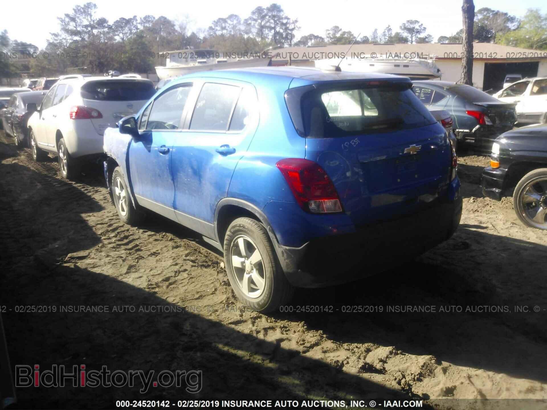2015 CHEVROLET TRAX - VIN: KL7CJPSB8FB261582 - Фото 3