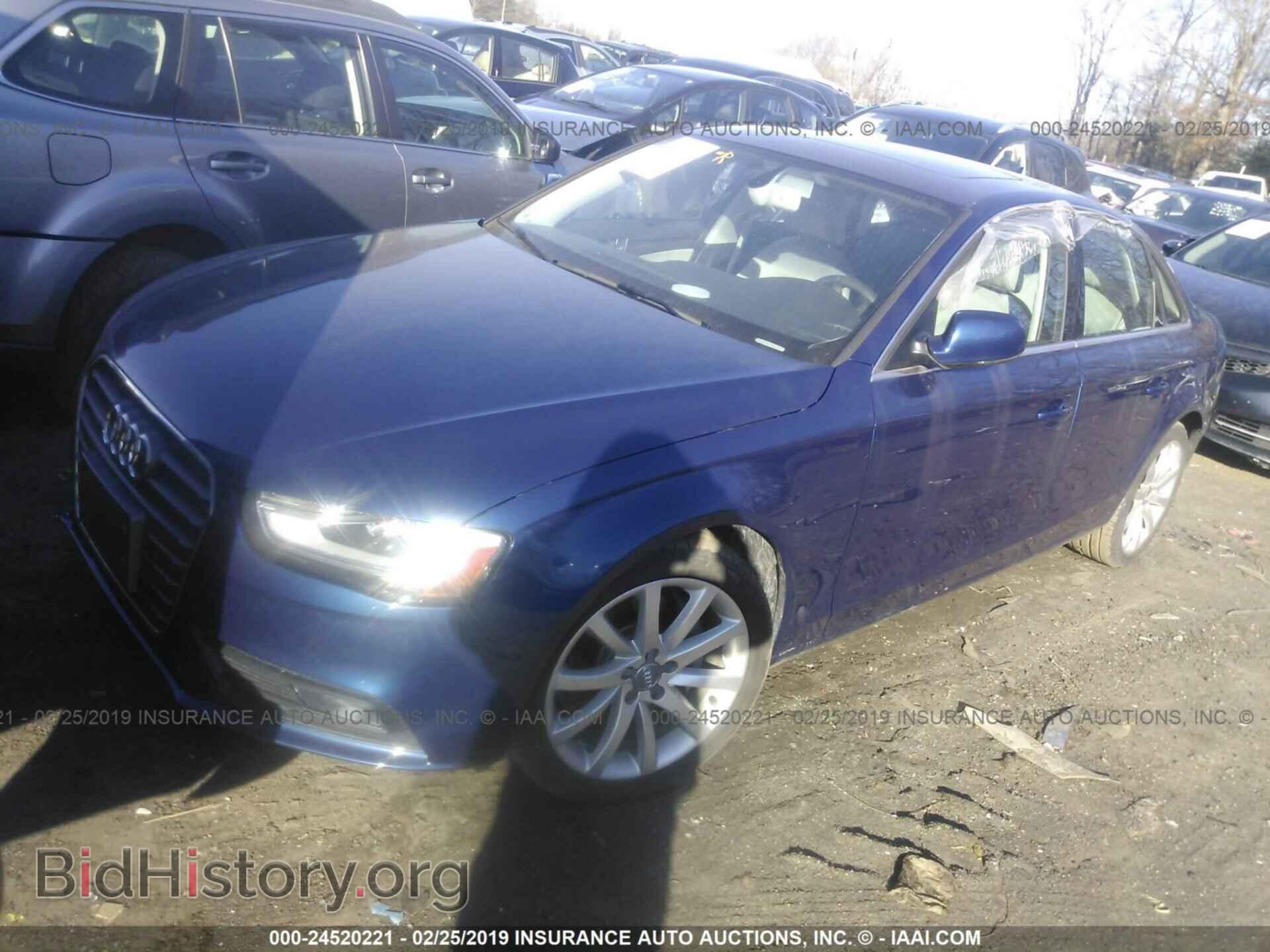 2013 AUDI A4 - VIN: WAUKFAFL3DN024507 - Photo 2