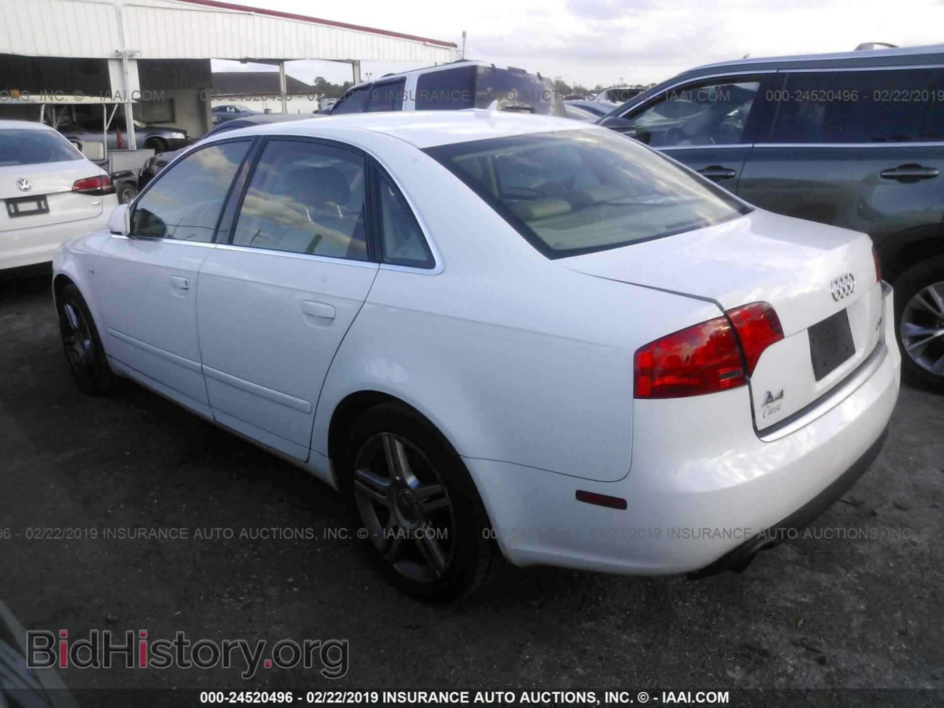 2007 AUDI A4 - VIN: WAUAF78E07A089386 - Фото 3