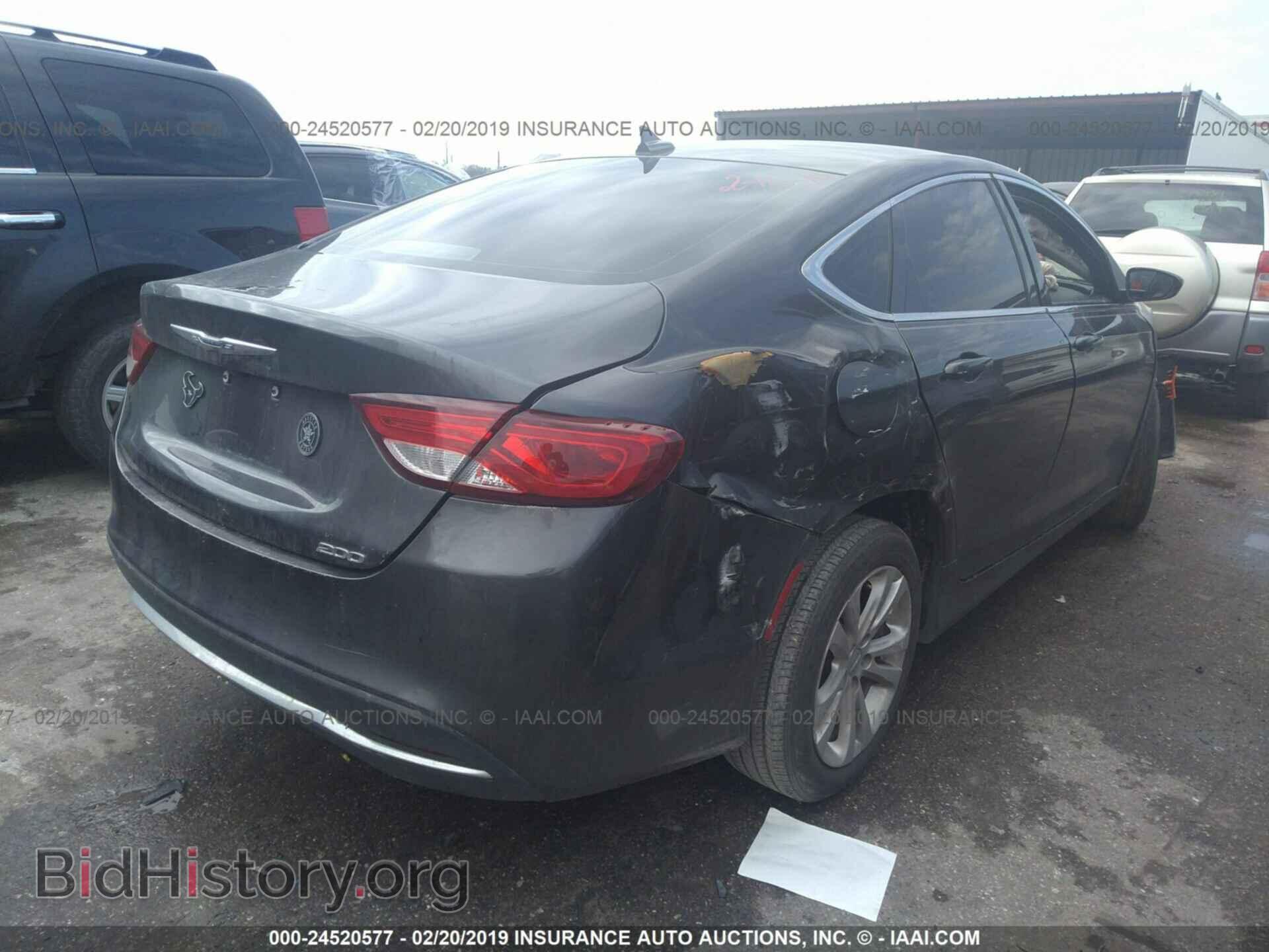 2016 CHRYSLER 200 - VIN: 1C3CCCAB4GN179196 - Photo 4