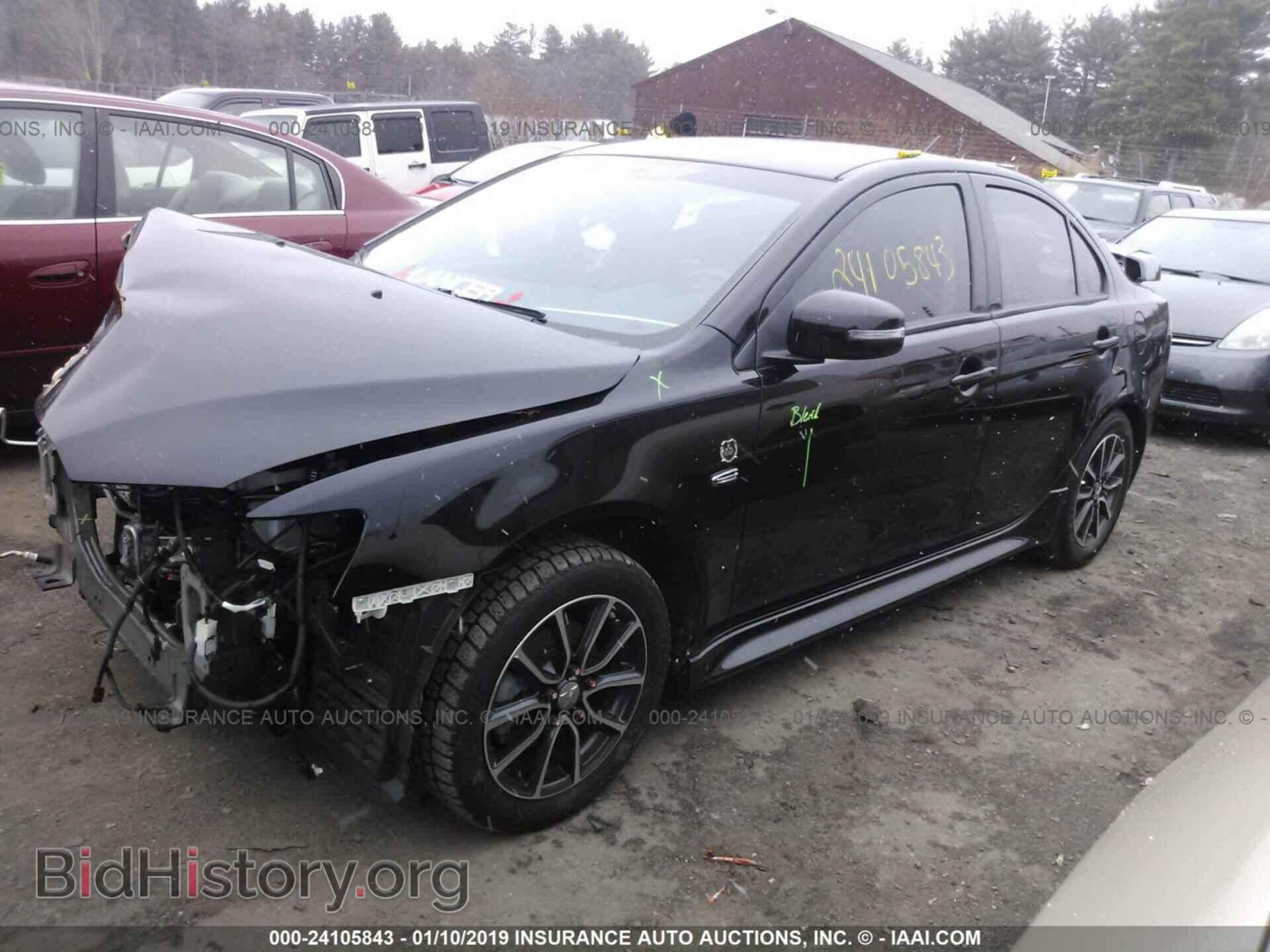 2017 MITSUBISHI LANCER - VIN: JA32U2FU9HU009835 - Фото 2